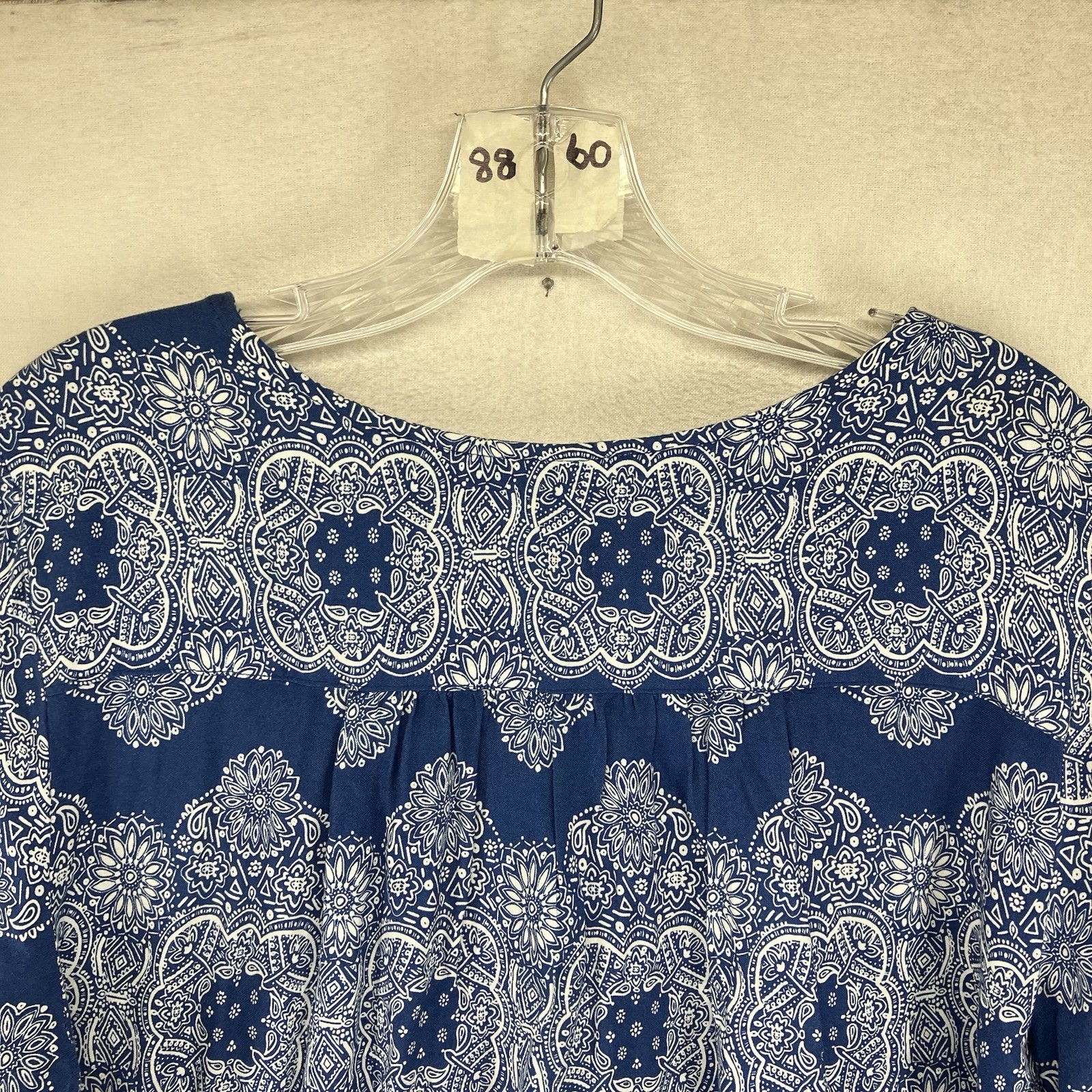 Women’s All Rayon Shift Dress Small Tasseled Belted Soft Modern Hippie Festival