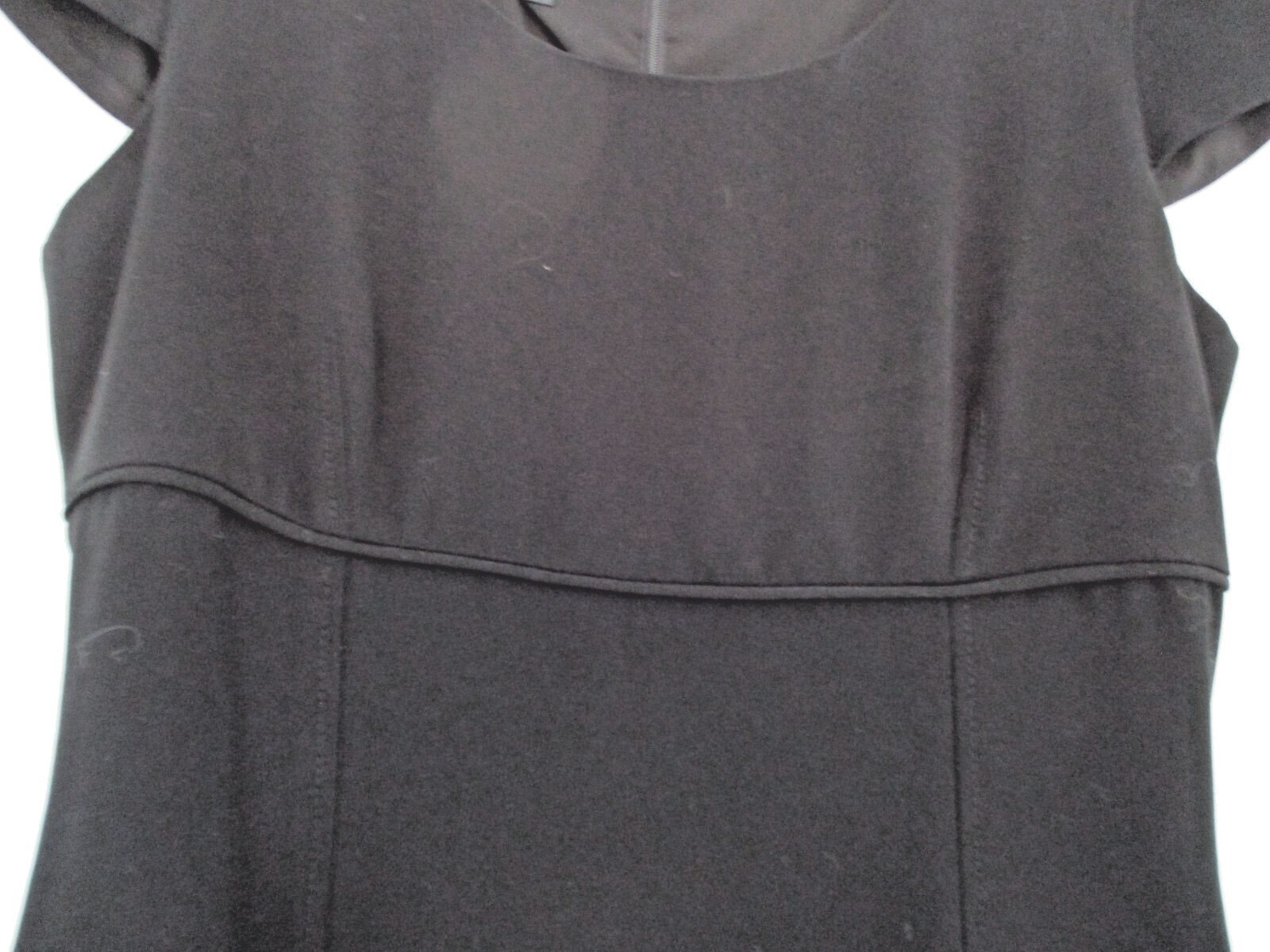 HOBBS ‘Jane’ Black Dress LBD Size 12 Length 38 Inches ‘Dry Cleaned’