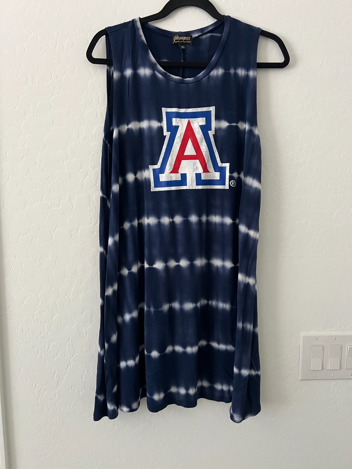 Arizona Wildcats Tie-Dye Gameday Couture Tank Dress – Women’s XL