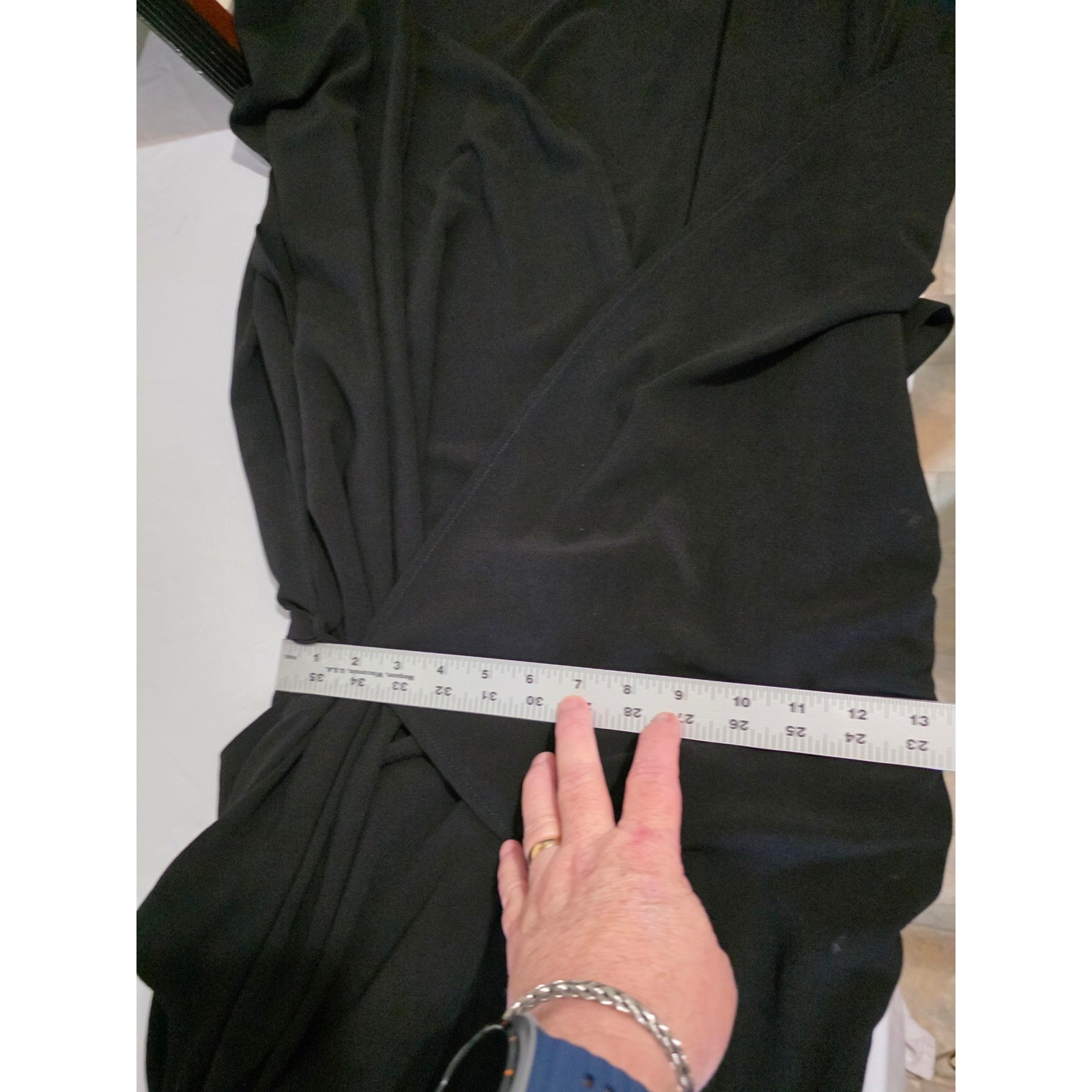 Olivia Grey Black Wrap Dress High Low Sleeveless Spaghetti Strap Women XL