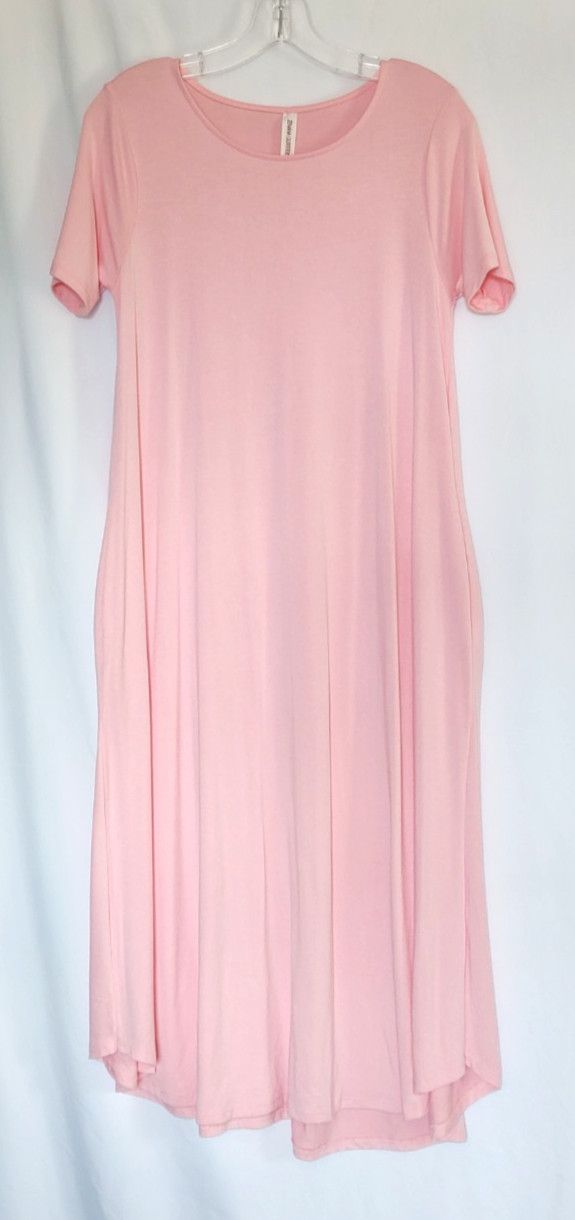 ZENANA OUTFITTERS Long Maxi Dress Hidden Pockets Soft Comfy