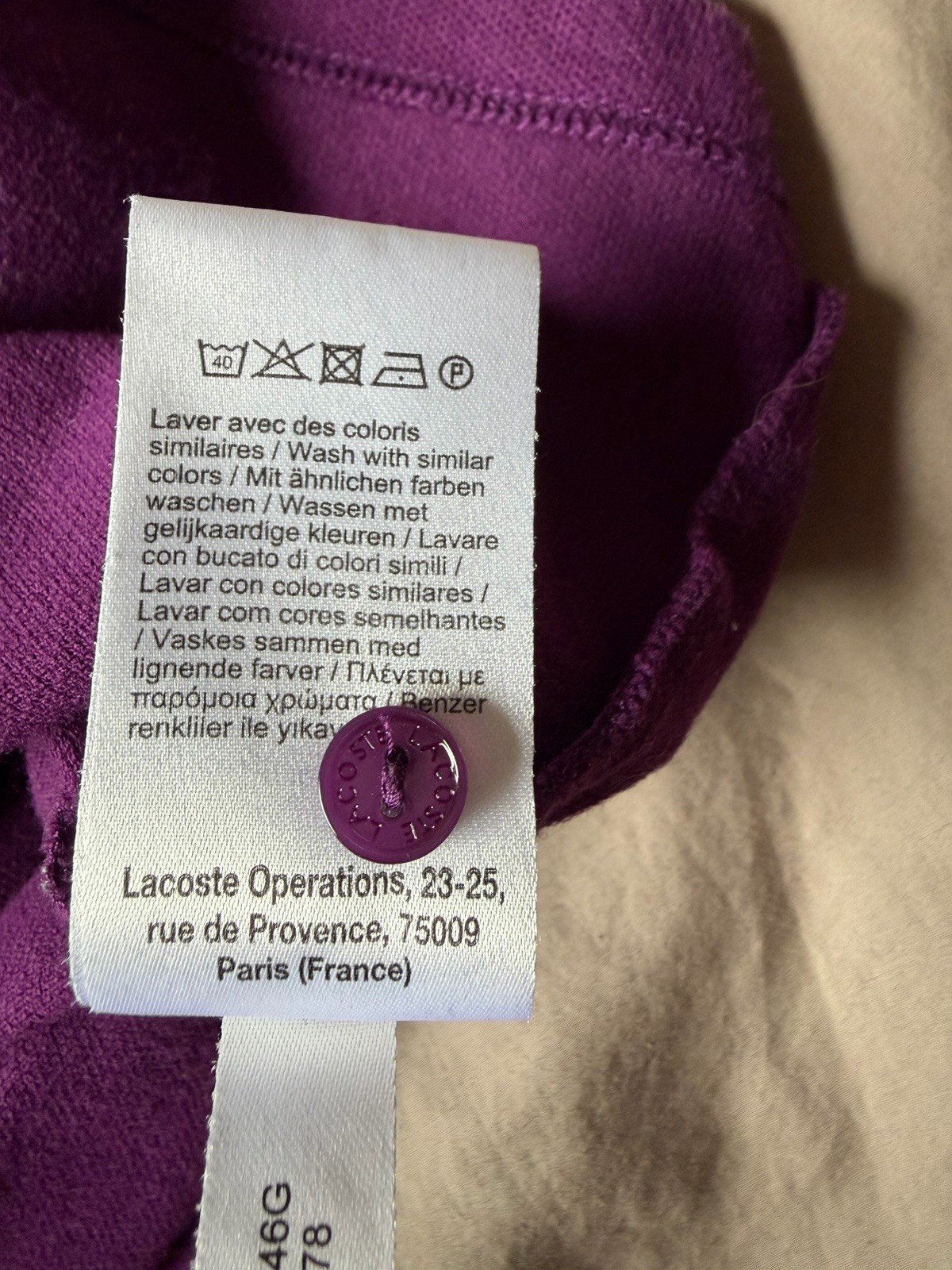 Lacoste Button Down Polo Womens Pique Polo Shirt Dress Size 38 Preppy Y2K Retro