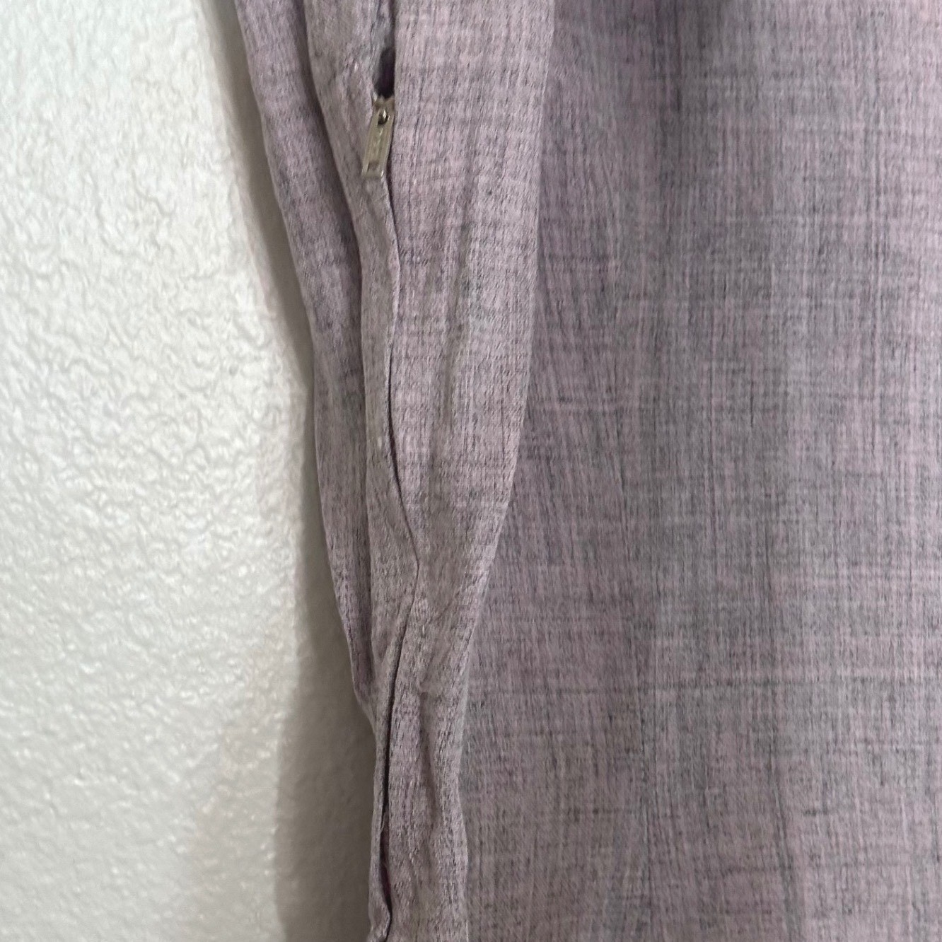 Lavender Cheongsam Qipao Mandarin Collar Sleeveless Midi Dress Women’s XS/S