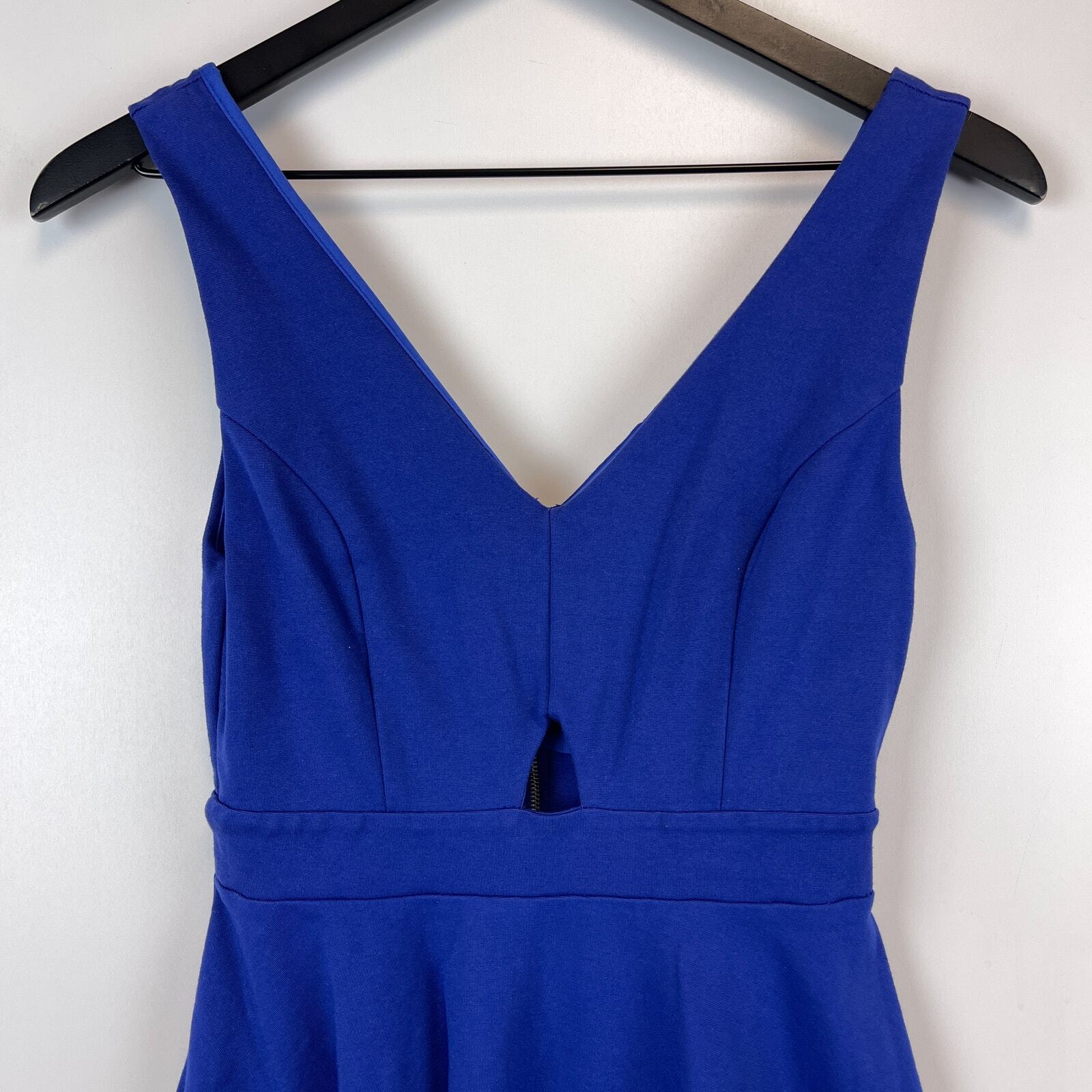 Altar’d State Size S Fit & Flare Mini A-Line Dress Cobalt Blue Tank