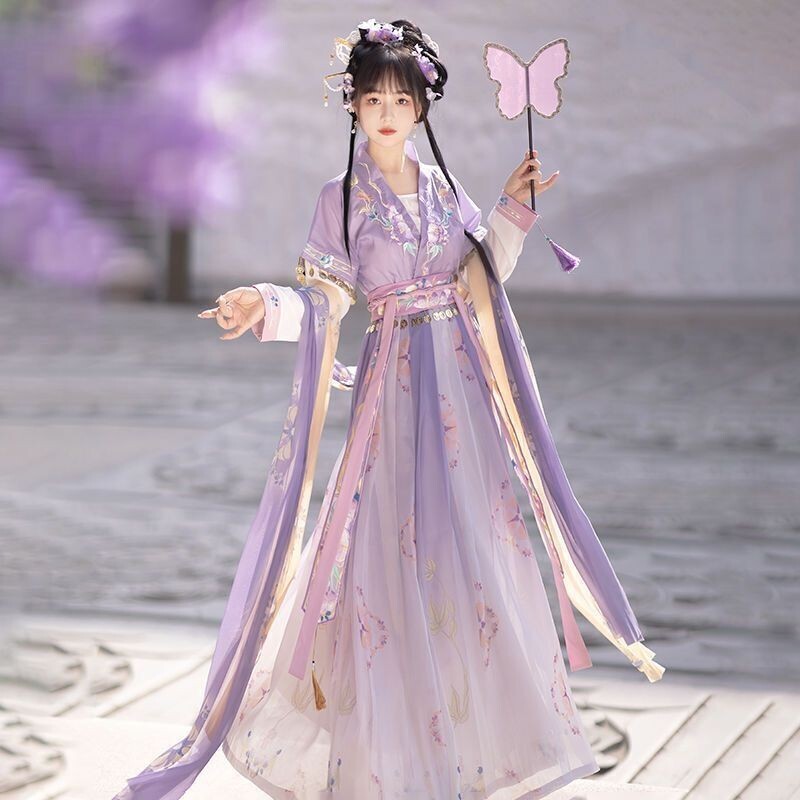 Cosplay Hanfu Dress Women Chinese Ancient Traditional Set Carnival Fairy Costume