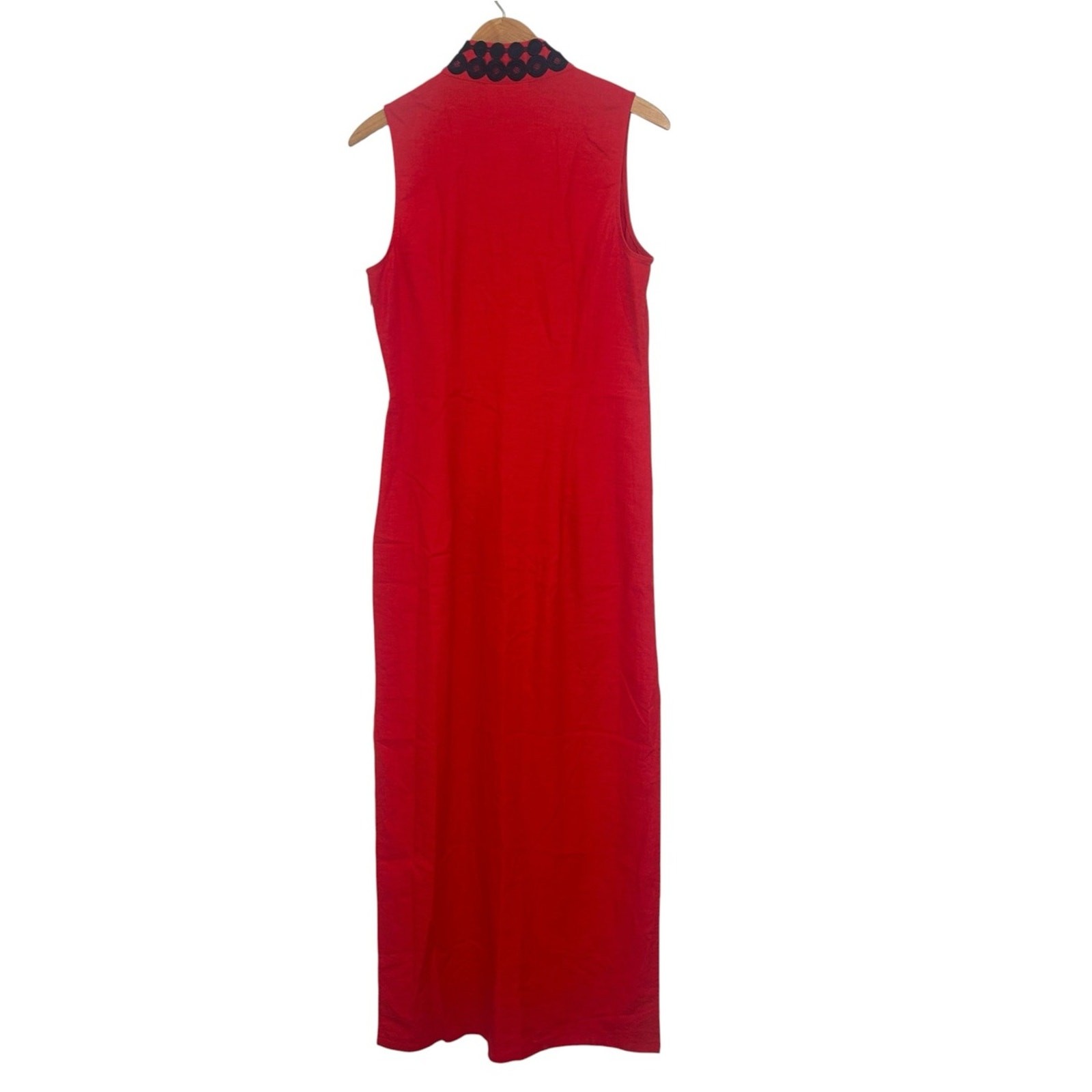 Sail to Sable Red Maxi Dress Sz M