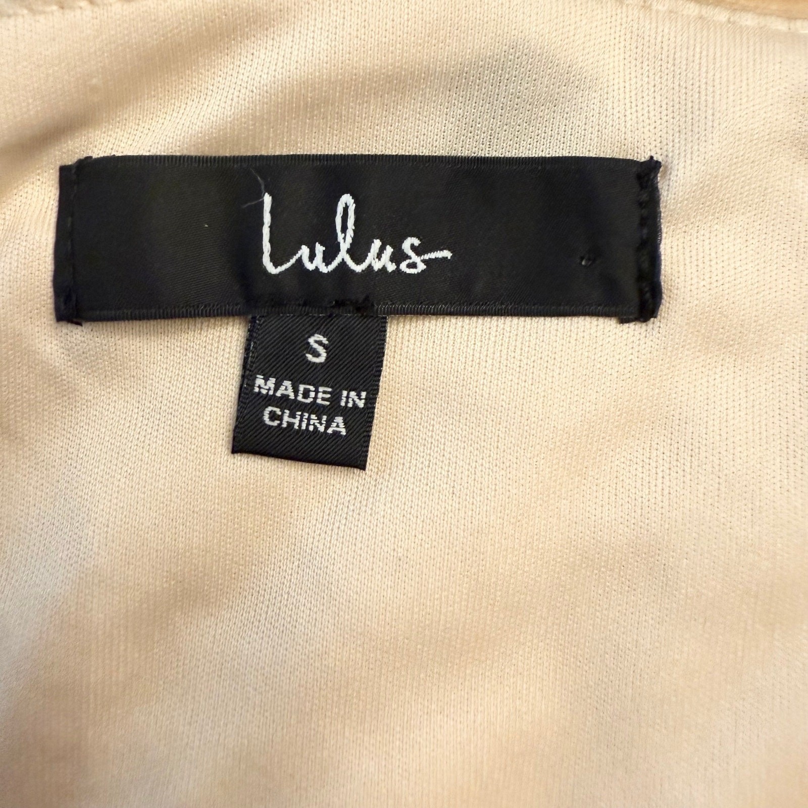 Lulus Embroidered Tulle Midi Dress S Beige Blue Black Floral Sequin Ruffle Strap