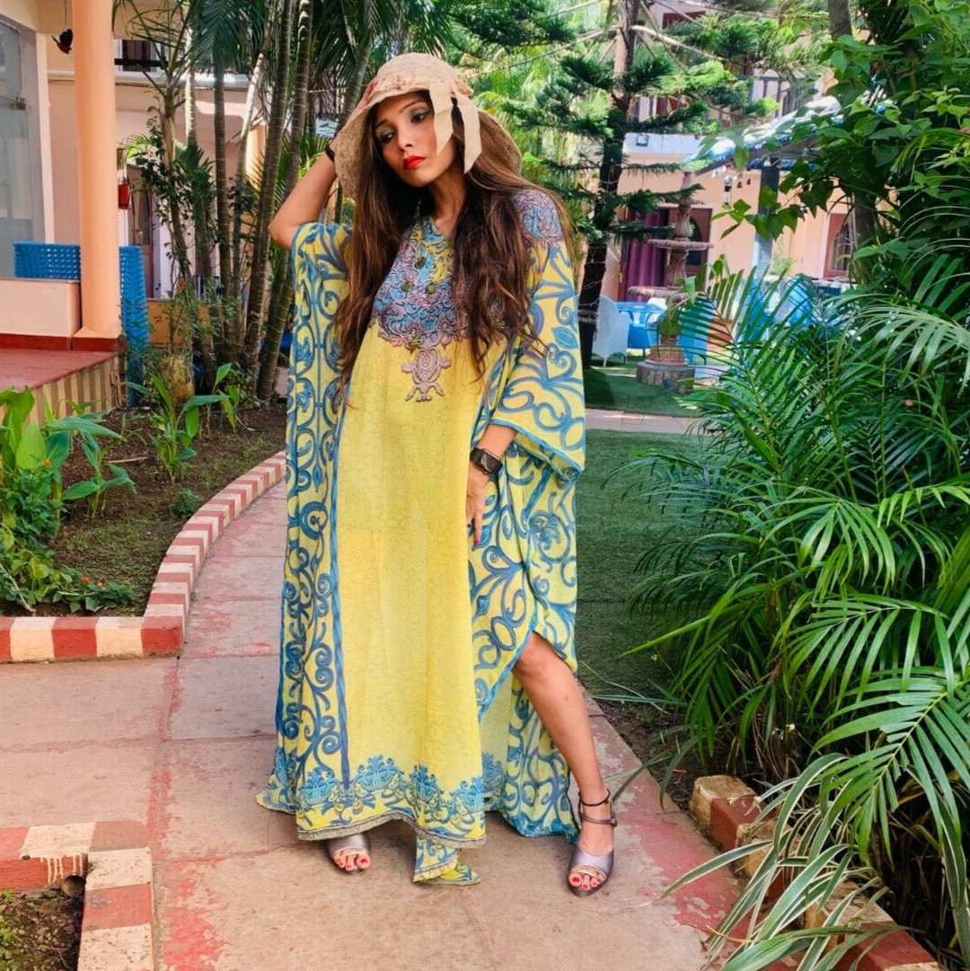 Regular wear kaftan for woman plus size kaftan petite Silk Kaftan womens kaftan