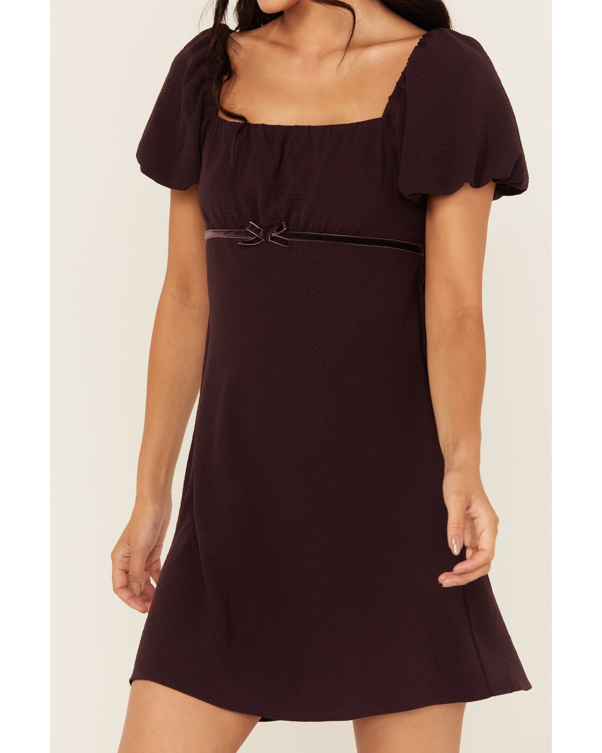 Originality Women's Emma Bow Mini Dress – E1164W039JI