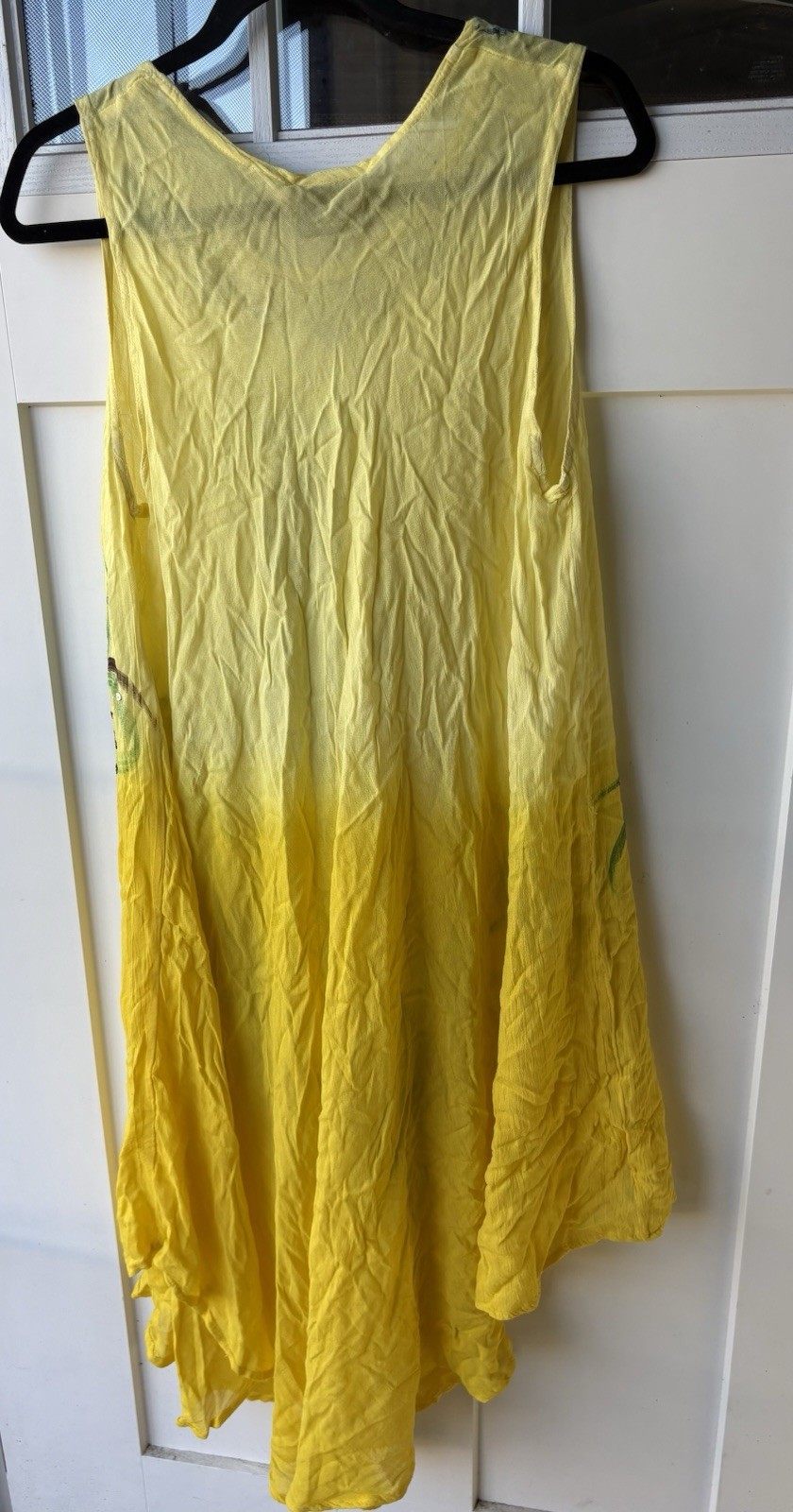 NWT Dress Yellow Floral Beachwear Cruise Resort Vacation Beach Party READ