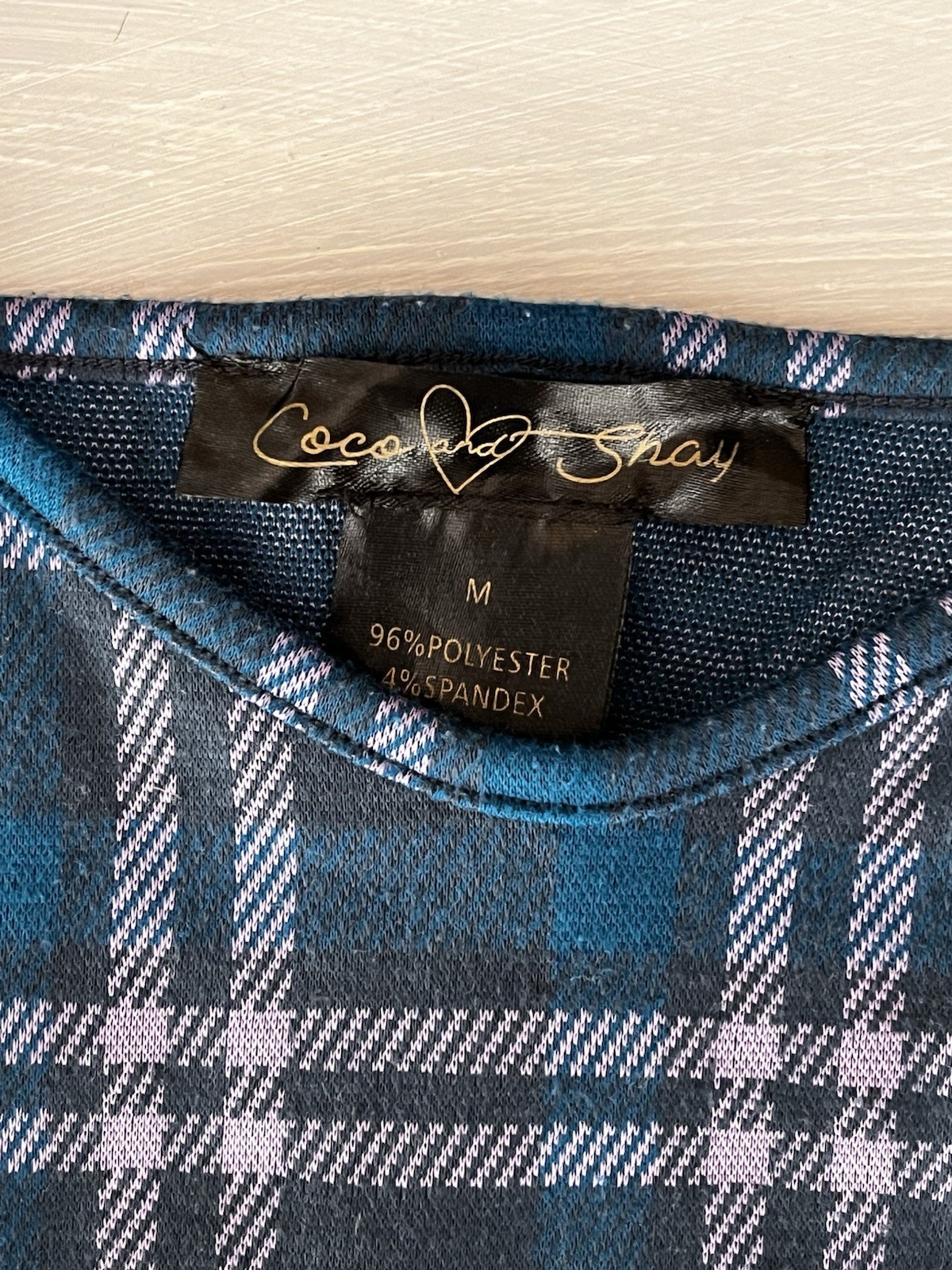 Coco & Shay Plaid Mini Dress (medium) Strappy Preppy College 90s