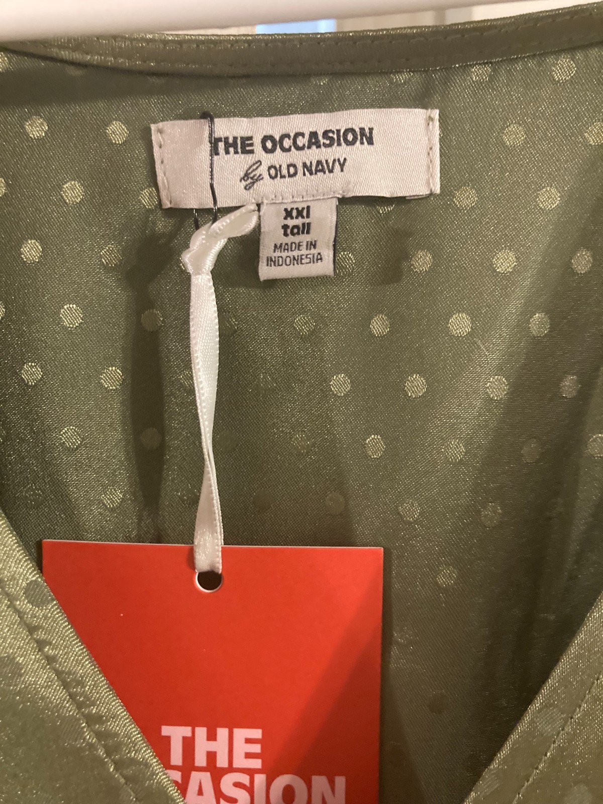 NWT The Occasion by Old Navy Flutter-Sleeve Satin Maxi Dress XXL Tall
