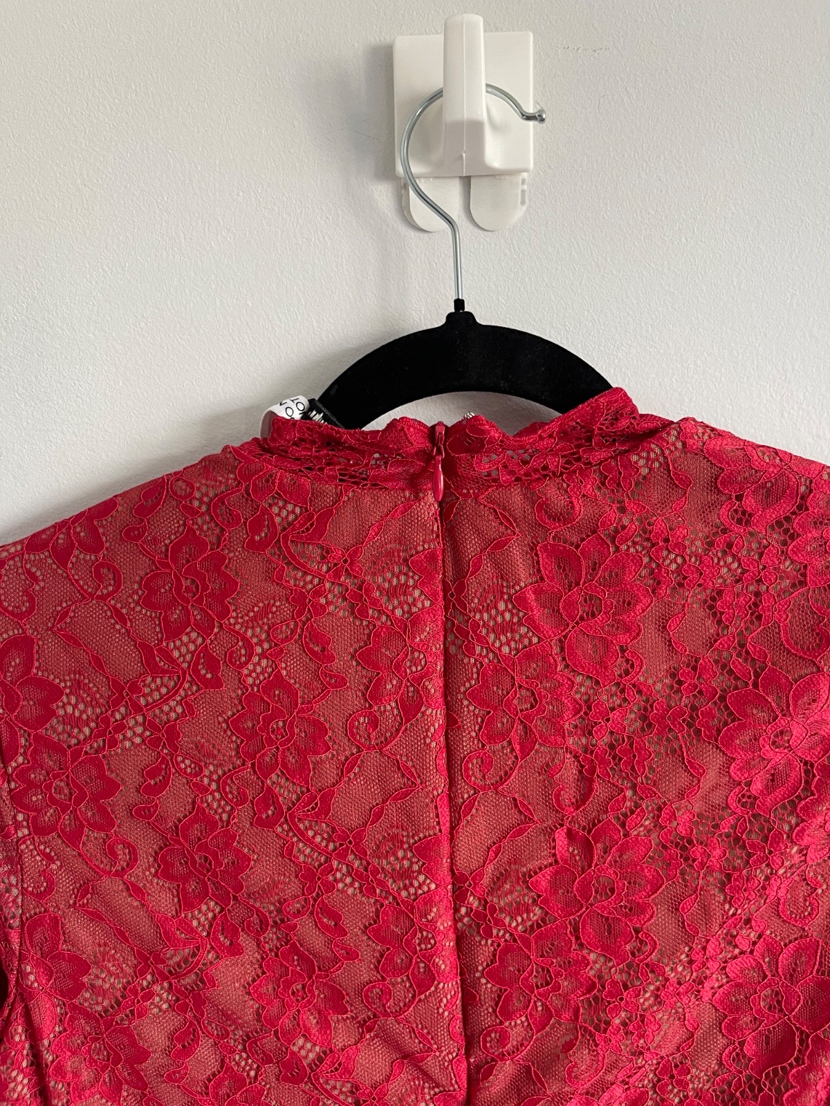Mistress Rocks Red Lace Mini Dress BNWT Size L 12 14 Party Birthday Occasion
