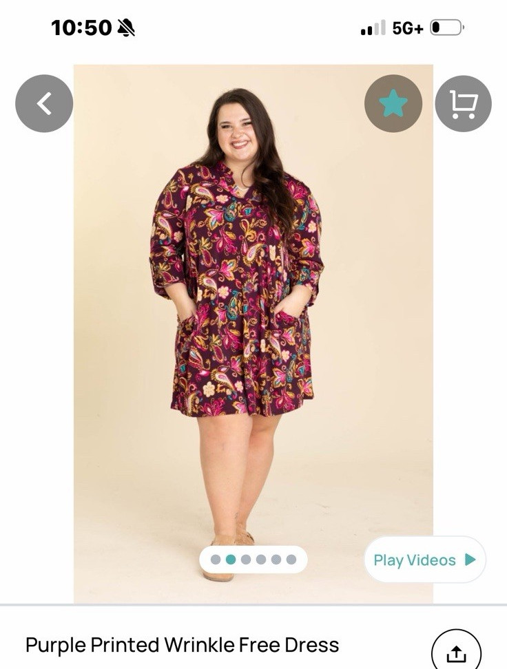 Dear Scarlett Wine Paisley Maxi Dress Wrinkle Resistant Pockets V-Neck 2X