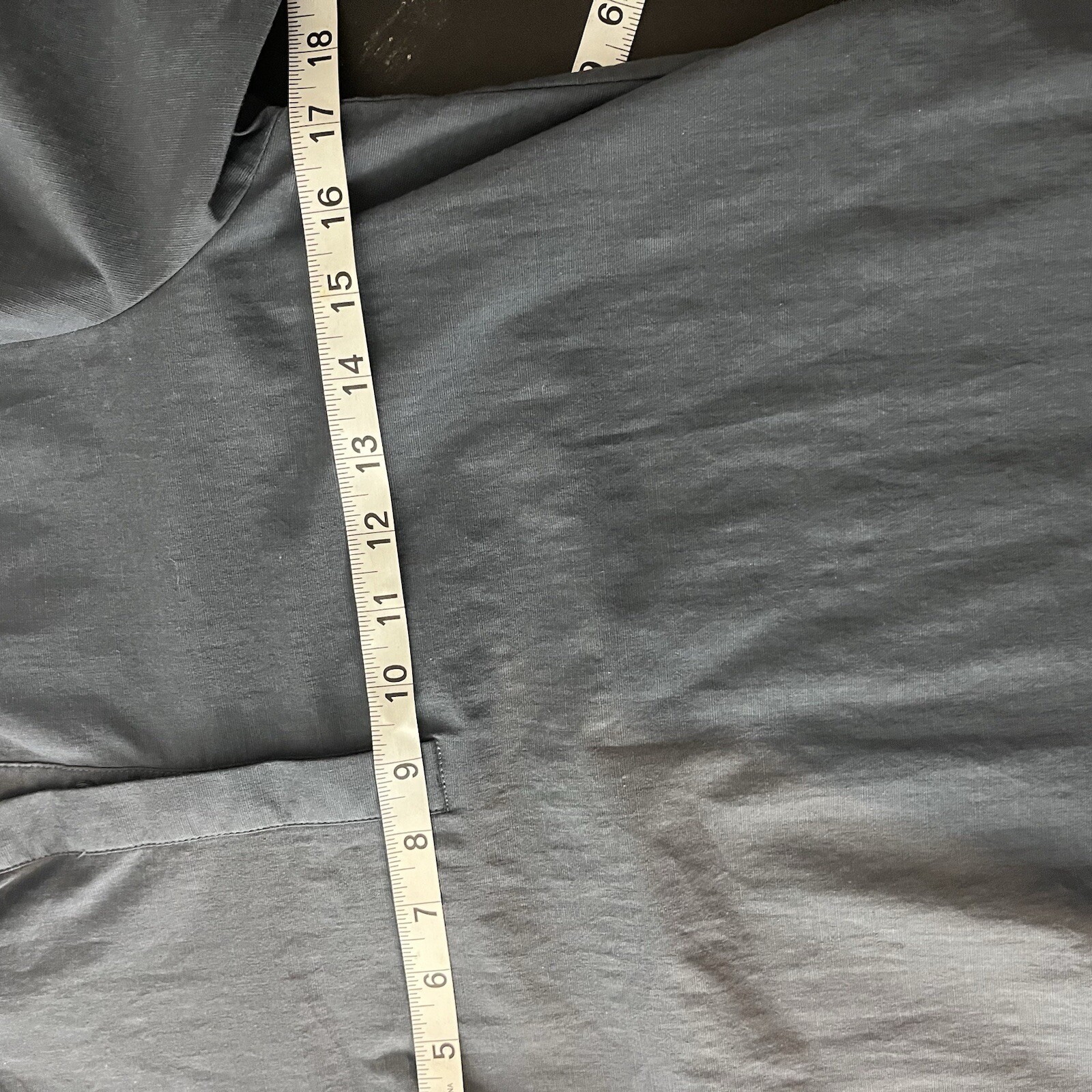 Kurt Woods Gray Mini Dress Pockets Collar XS
