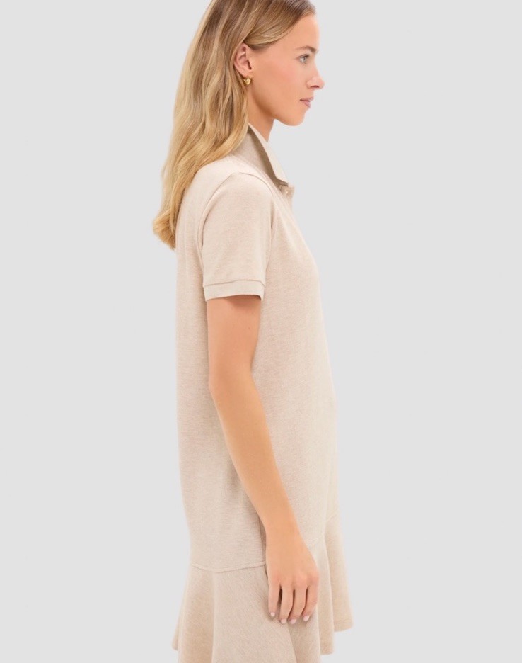 Large Tuckernuck Sandstone Pique May Polo Dress