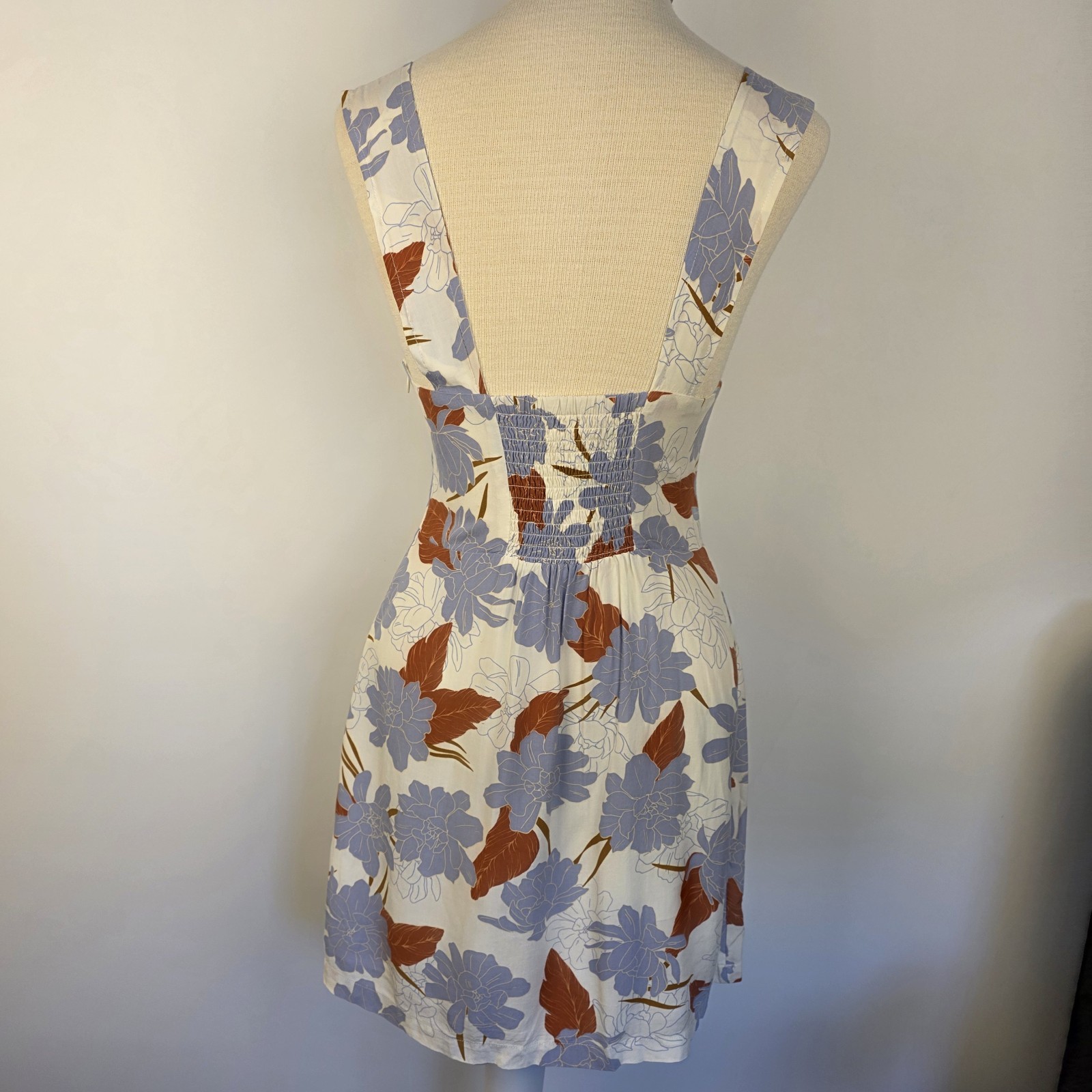 L*SPACE by Monica Wise Womens Paloma Floral Cozumel Coverup Dress SZ S NWT $134