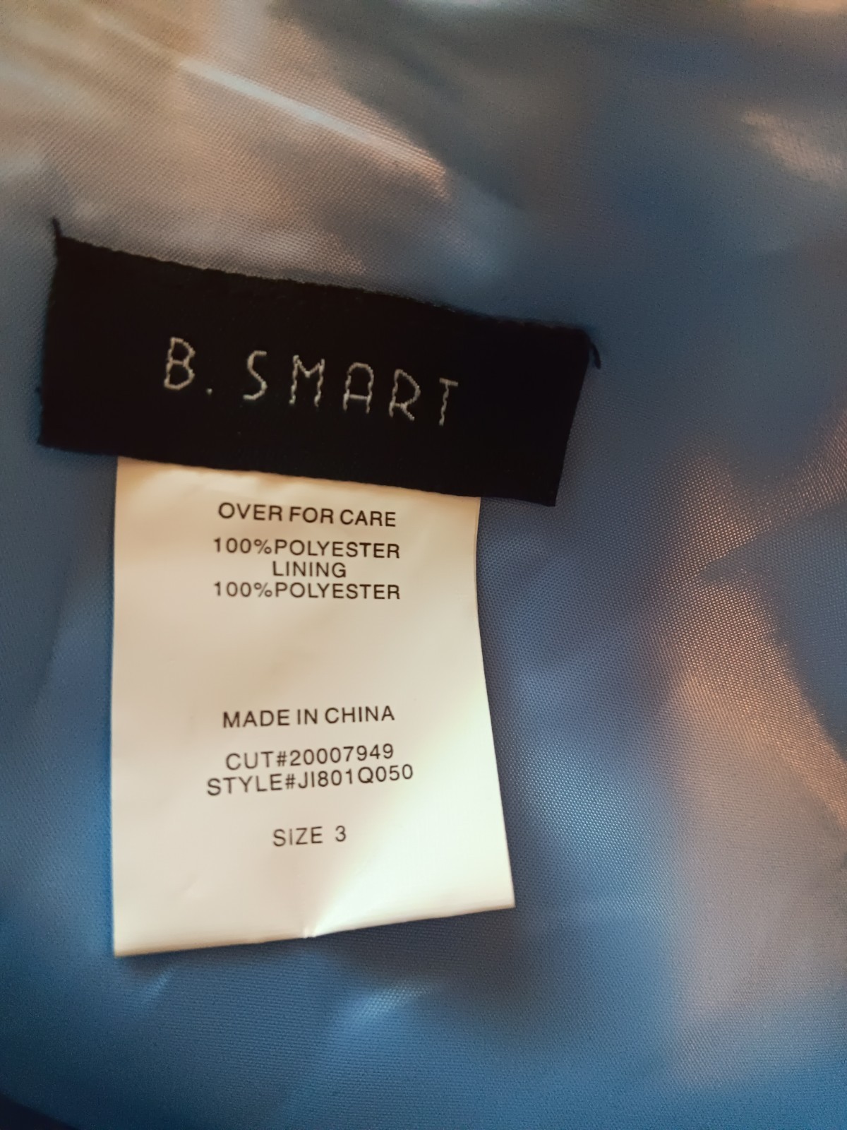 B. Smart Dress, Junior Girls Size 3, Formal Prom Dance Maxi Elegant Modern NWT