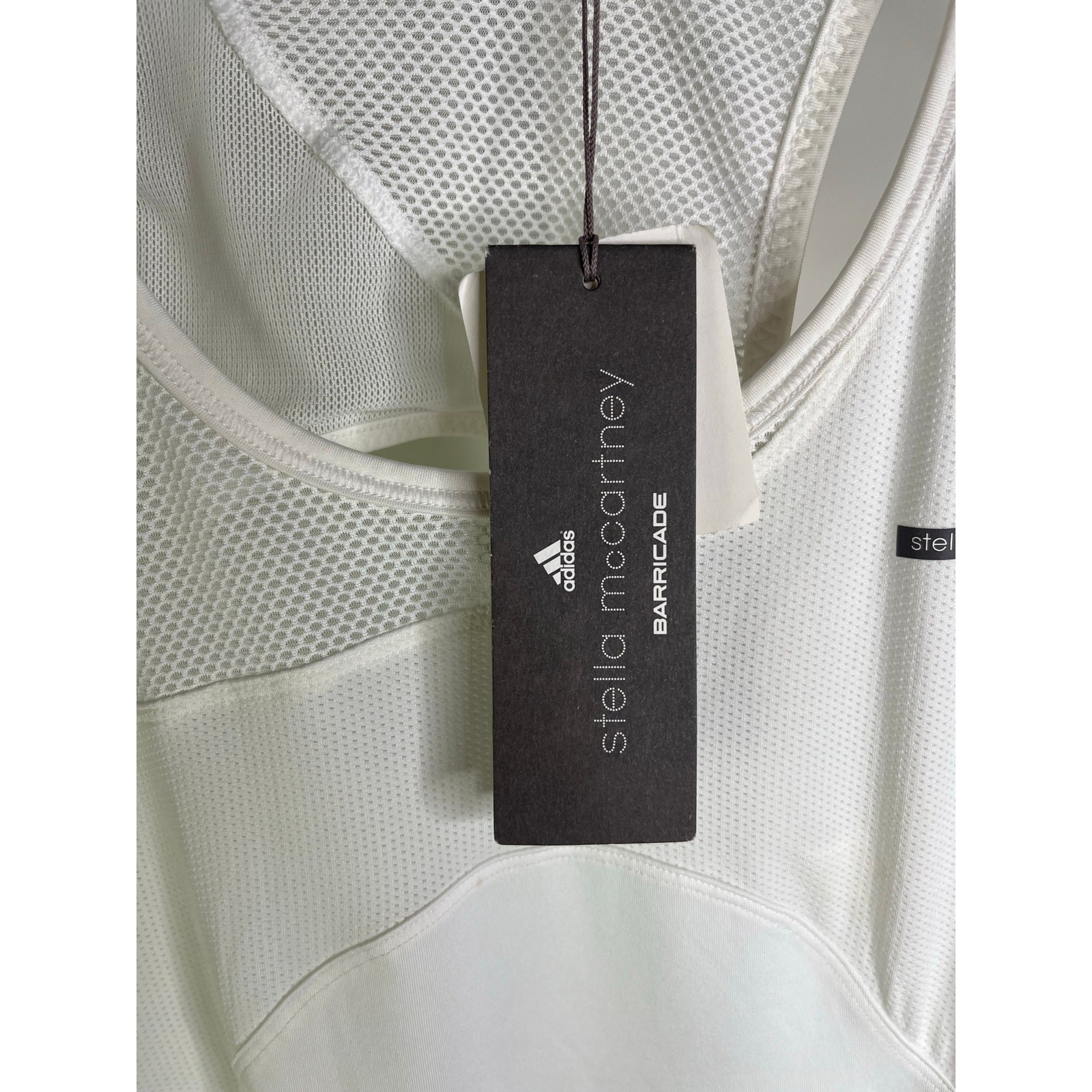 Adidas Stella McCartney Barricade Tennis Dress Womens Small White Open Back NWT
