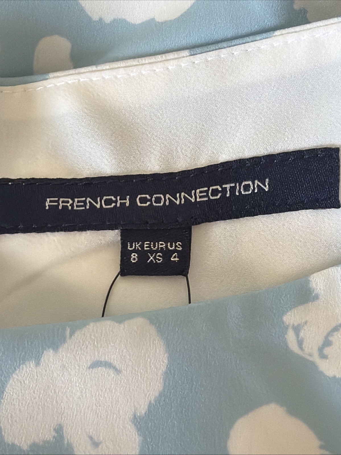 French Connection Forget Me Not Amee Courtney Fully Lined Cloud Dress Size 8