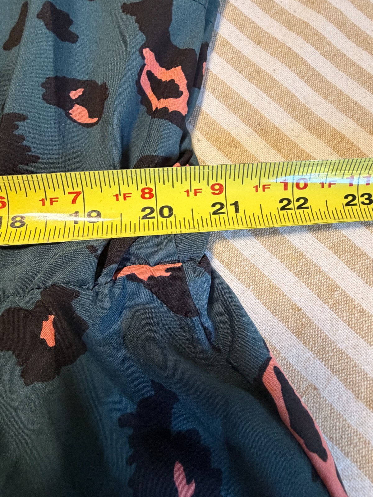 SHEIN Curve Teal Leopard Print Maxi Dress 4XL Plus Size Long Sleeve Button Boho