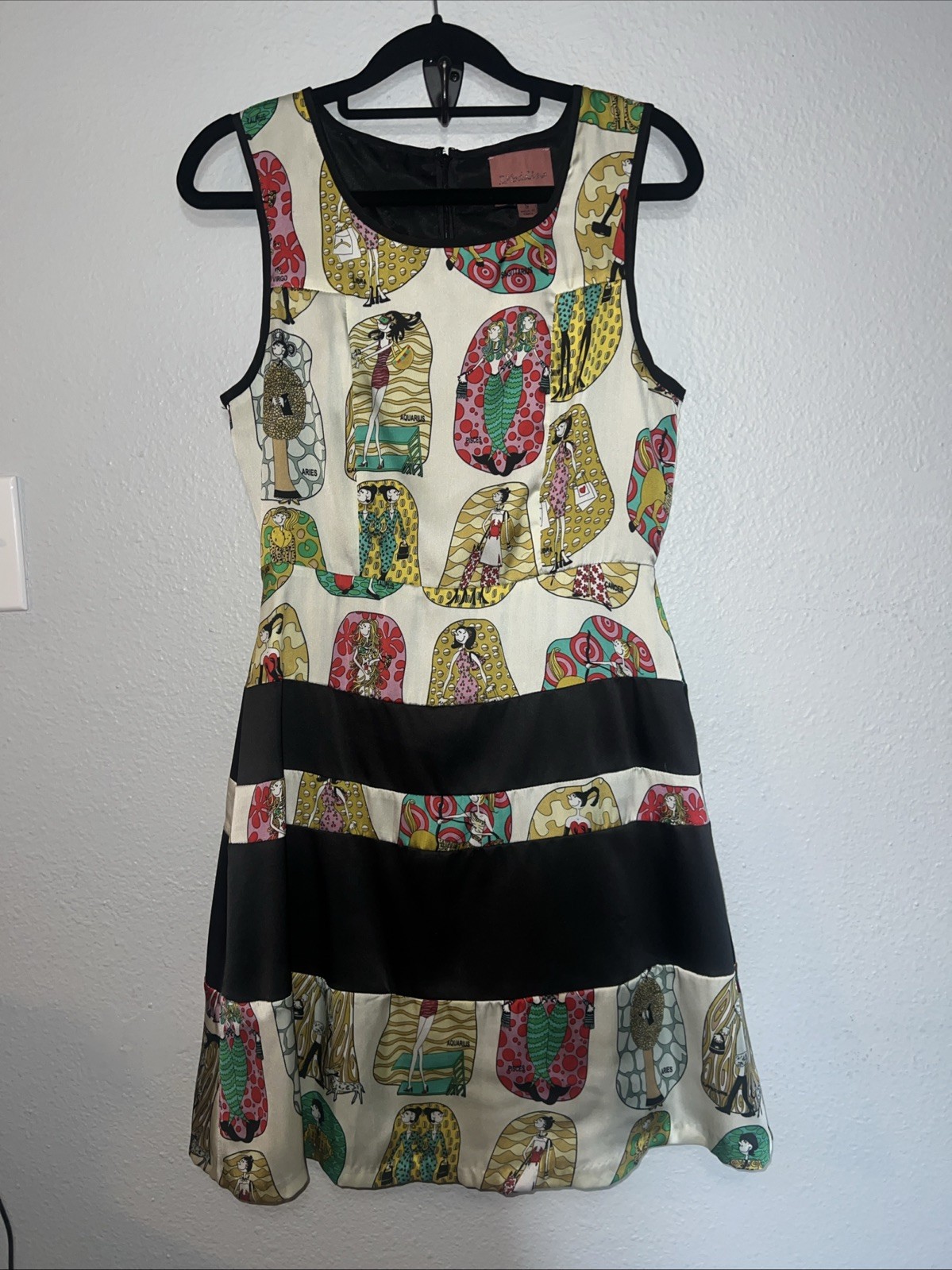 I. Madeline Zodiac Sign Dress Size Small