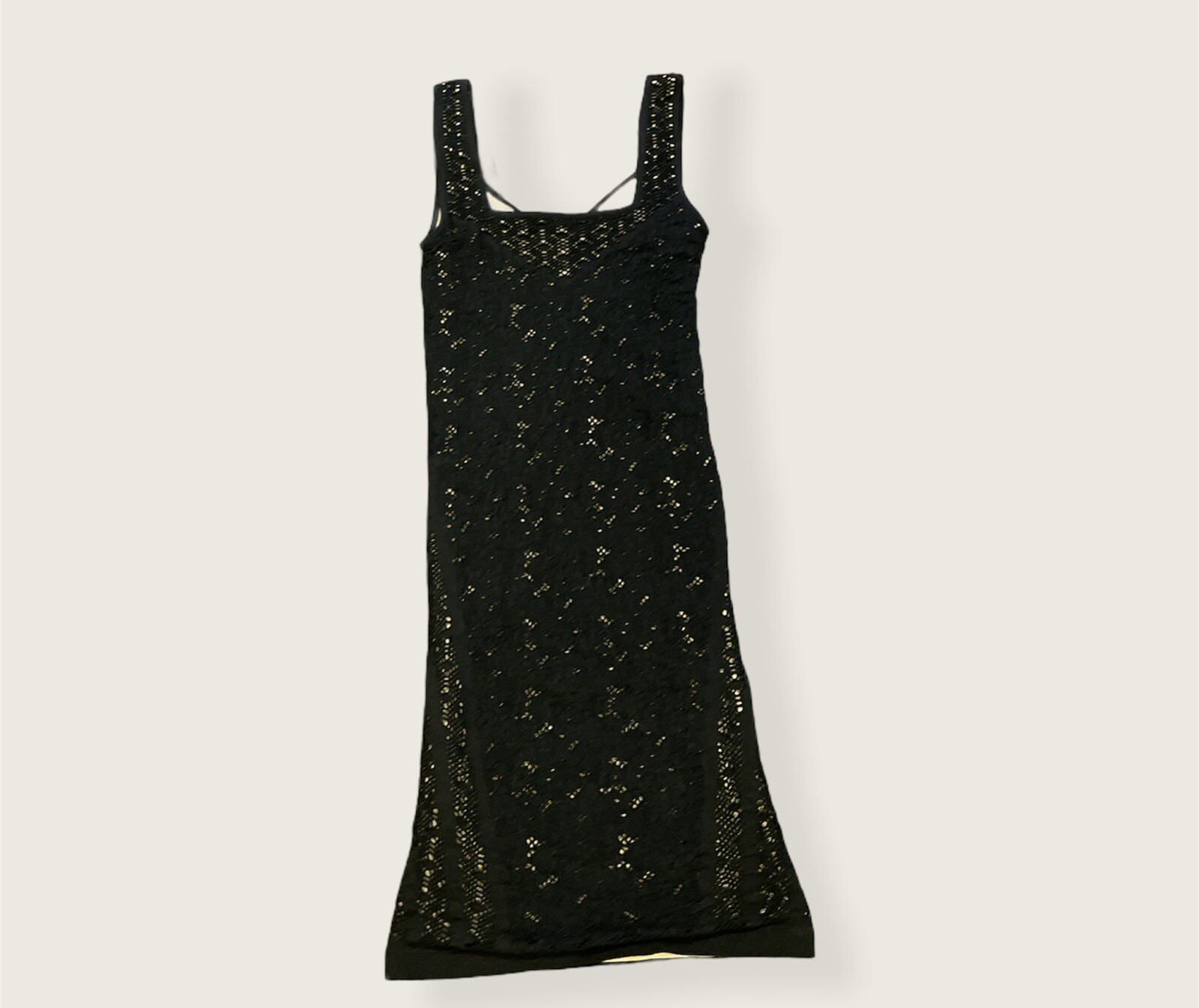 Body Fitting mini dress black See pictures for details