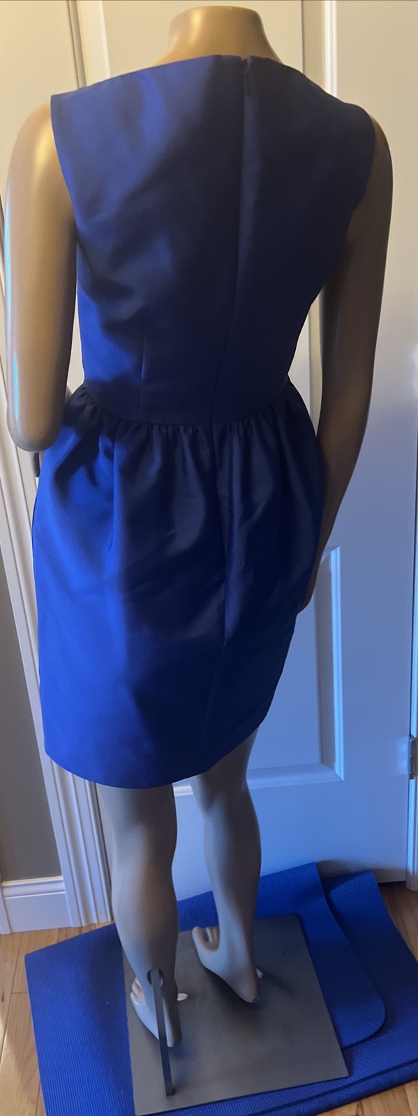 KATE SPADE Cupcake Skirt Sleeveless Dress Women’s Size 0 Lapis Blue