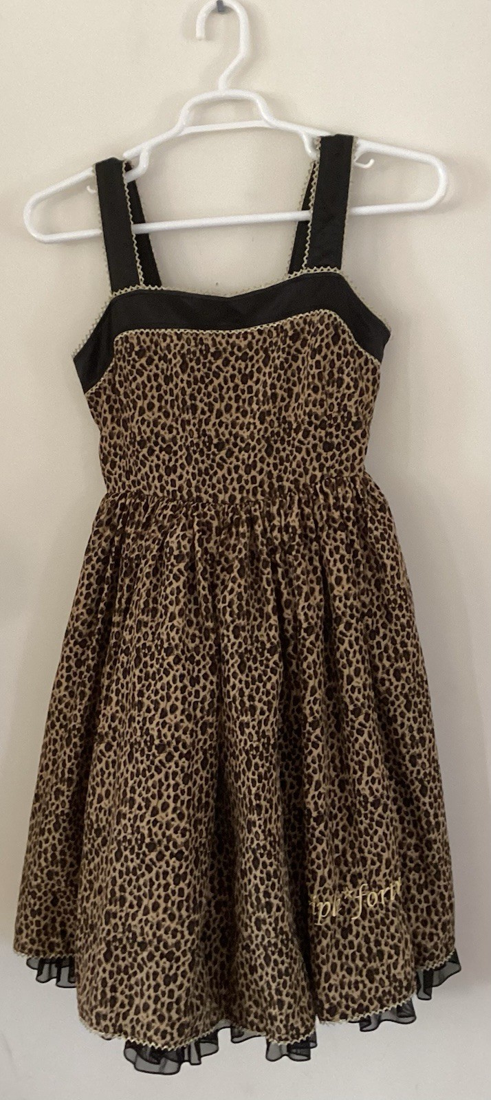 Leopard Print JSK By Triple Fortune