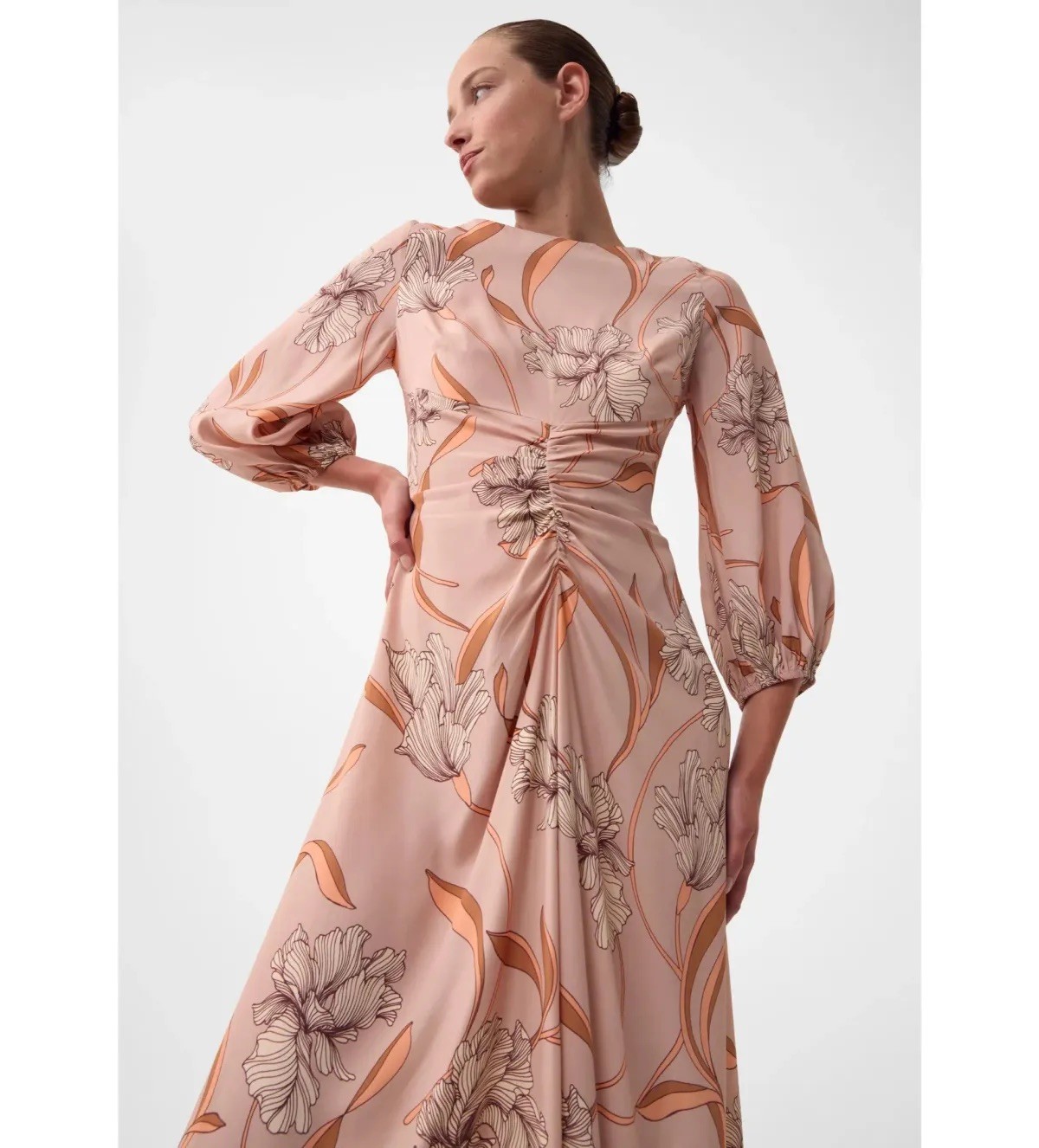 Morrison Martinique Rouched Dress size 3