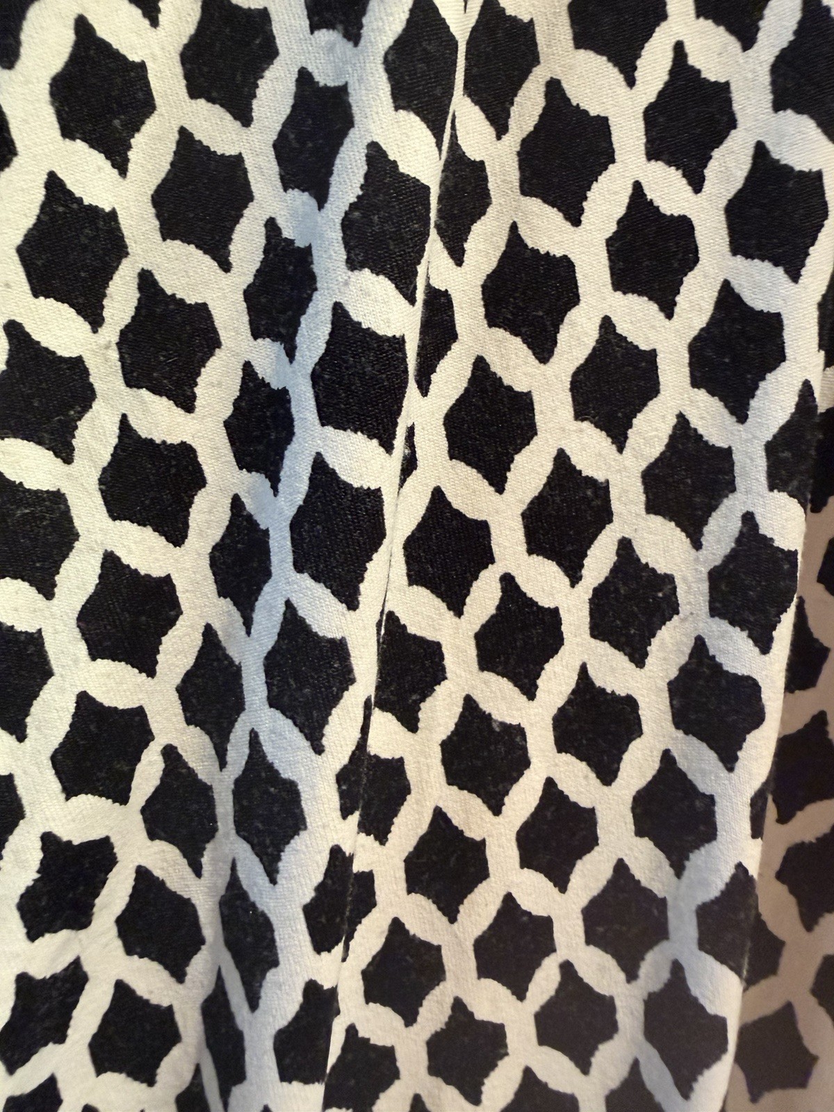 Classic Talbots Plus Size 2X Ivory And Black Dress