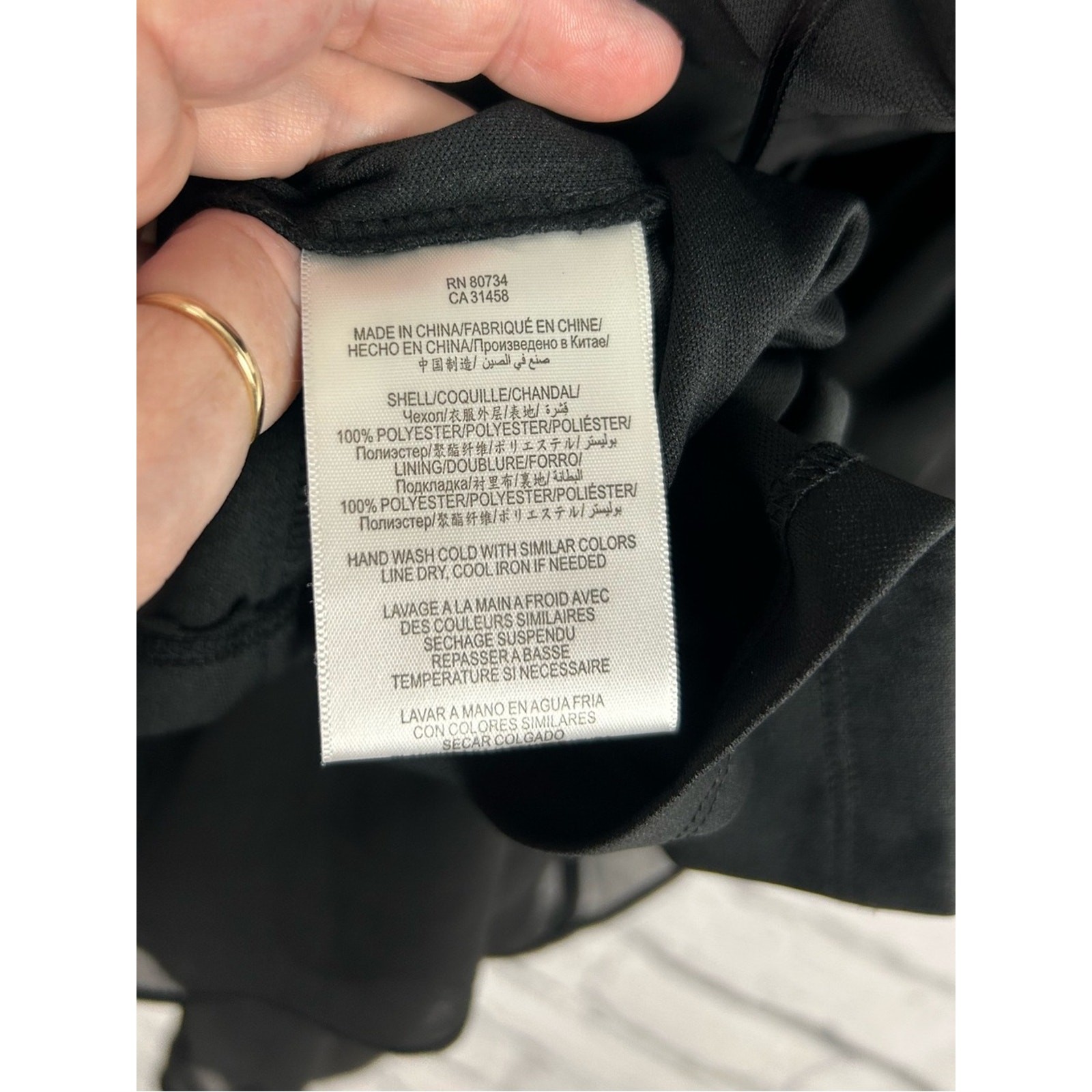 Max & Cleo Black Pleated Ruffle Halter Cocktail Dress Size 2 Chiffon