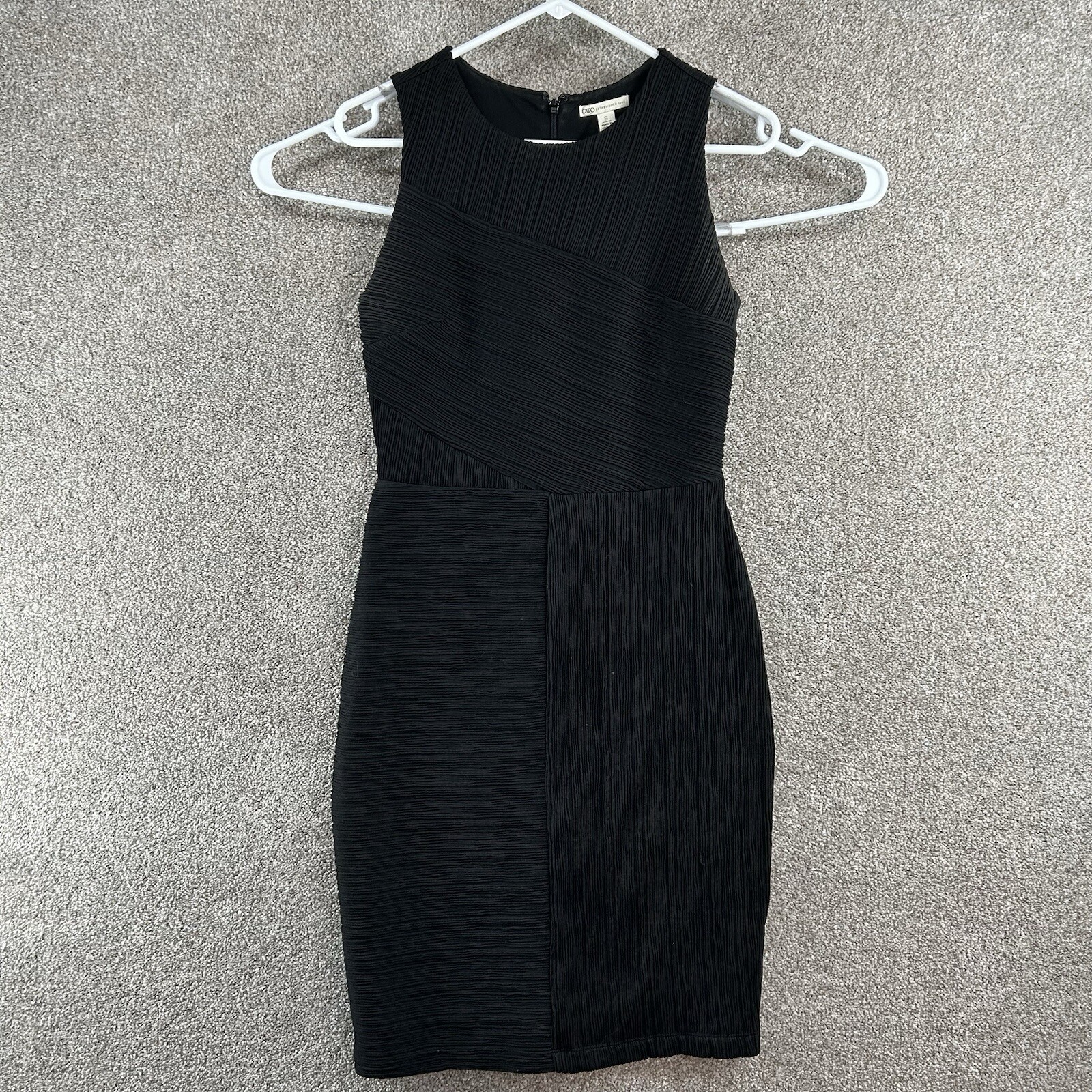 Cato Women’s Dress Size Small Black Sleeveless Sheath Back Zip Closure
