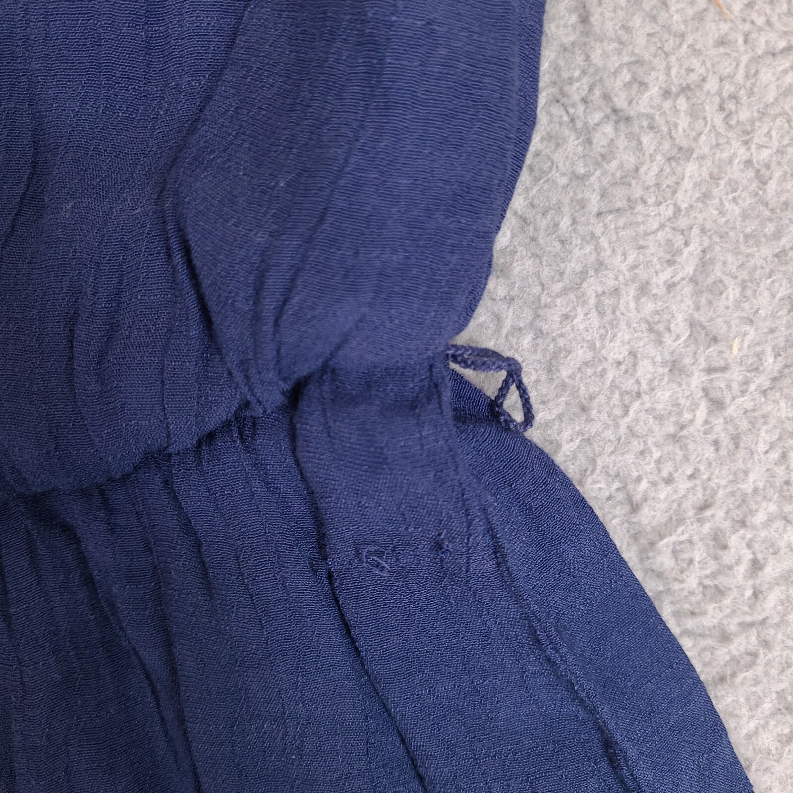 BCX Women’s Roll Tab Sleeve Button Up Dress Size XS Blue Rayon Blend Lined