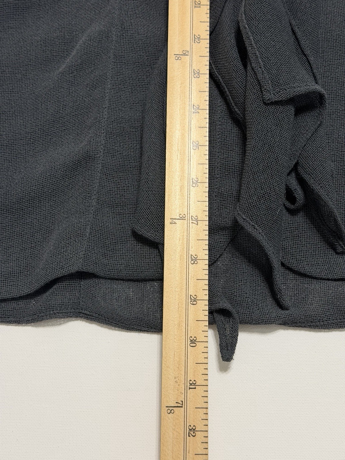 Jacquemus Le Souk Mini Dress Women’s Size 34 Charcoal Gray Polyester Wool Blend