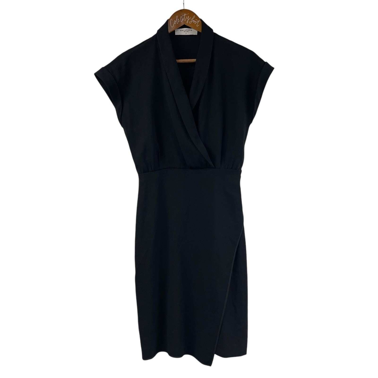 MM LaFleur New York The Tory Dress Little Black Sheath Dress 2 Classic Designer