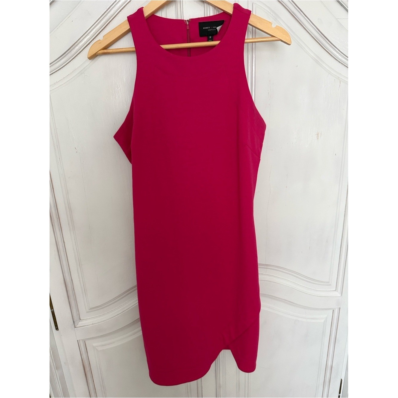 Romeo + Juliet CoutureHot Pink Bodycon Cocktail Dress, Size Medium