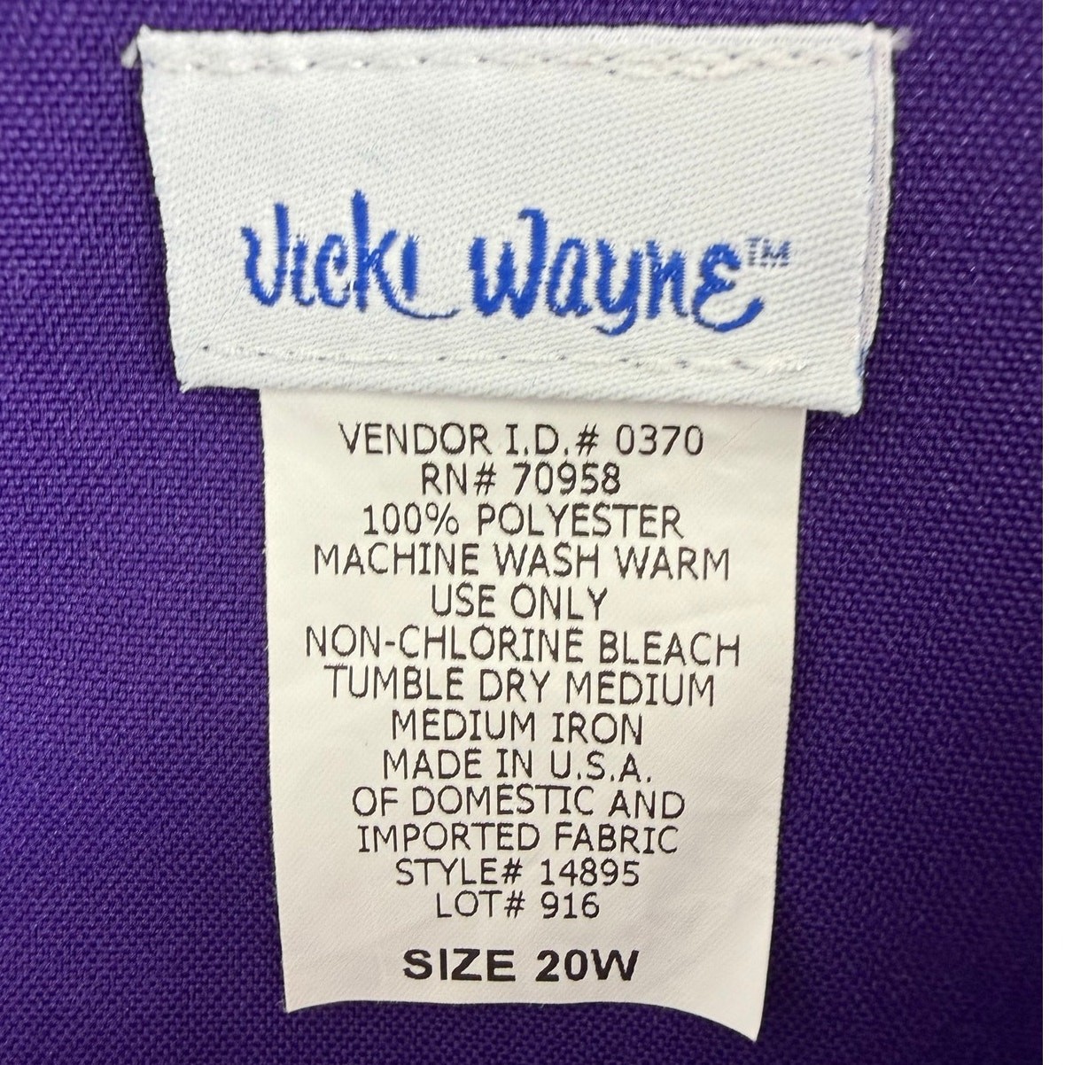 Vintage 90s Vicki Wayne Purple Floral Dress & Sheer Jacket Plus Size 20W