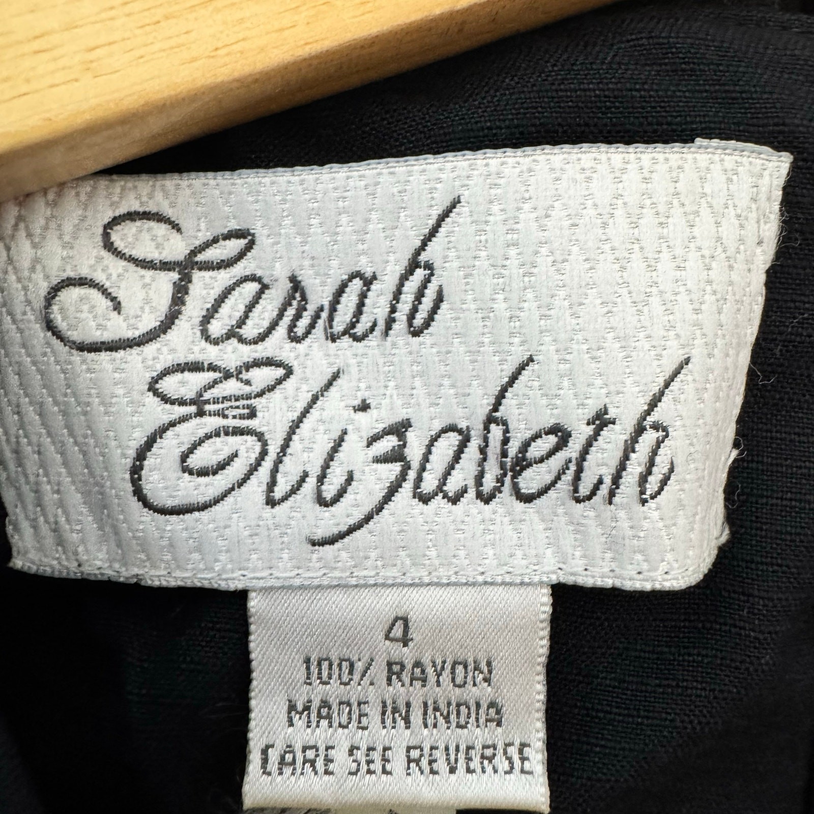 Modest Maxi Dress Sarah Elizabeth Women’s Black Long Sleeve Cottagecore Prairie