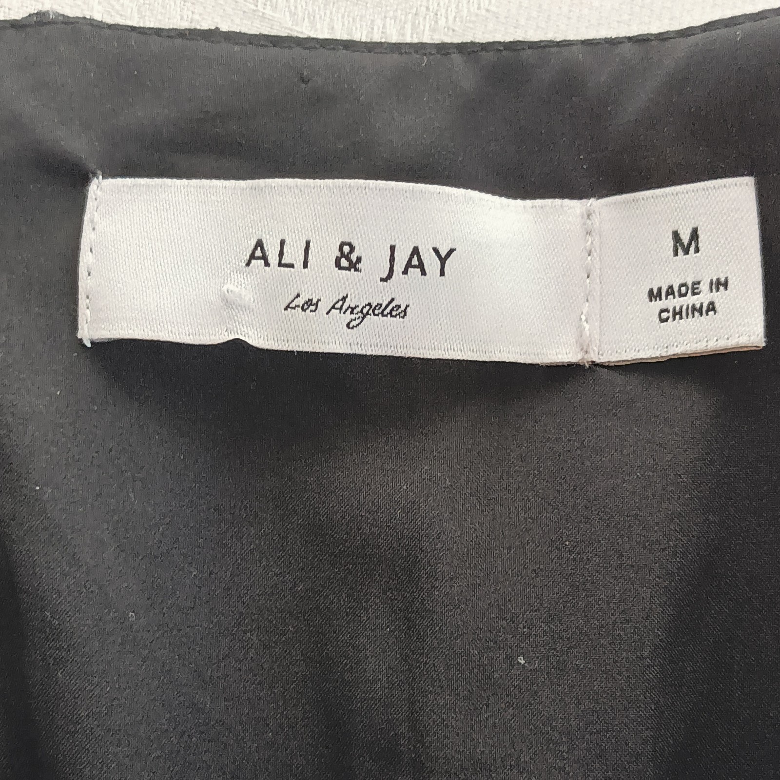 NEW Ali & Jay Pleated Adjustable Straps Maxi Dress Lined M Black Floral Print