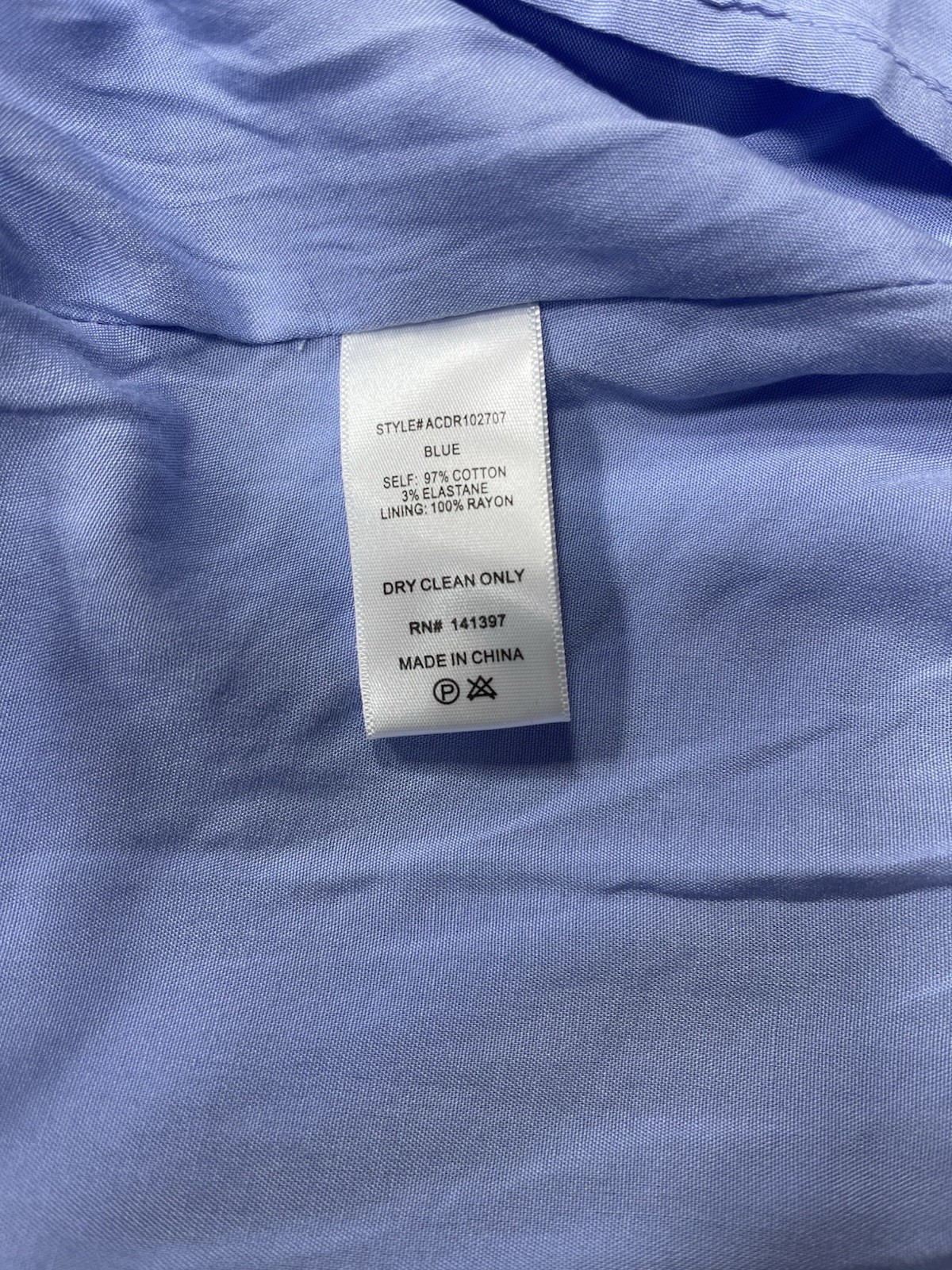 Anthropologie ASTR The Label Midi Dress Blue Maili Preppy Vacay Boho Small NWT