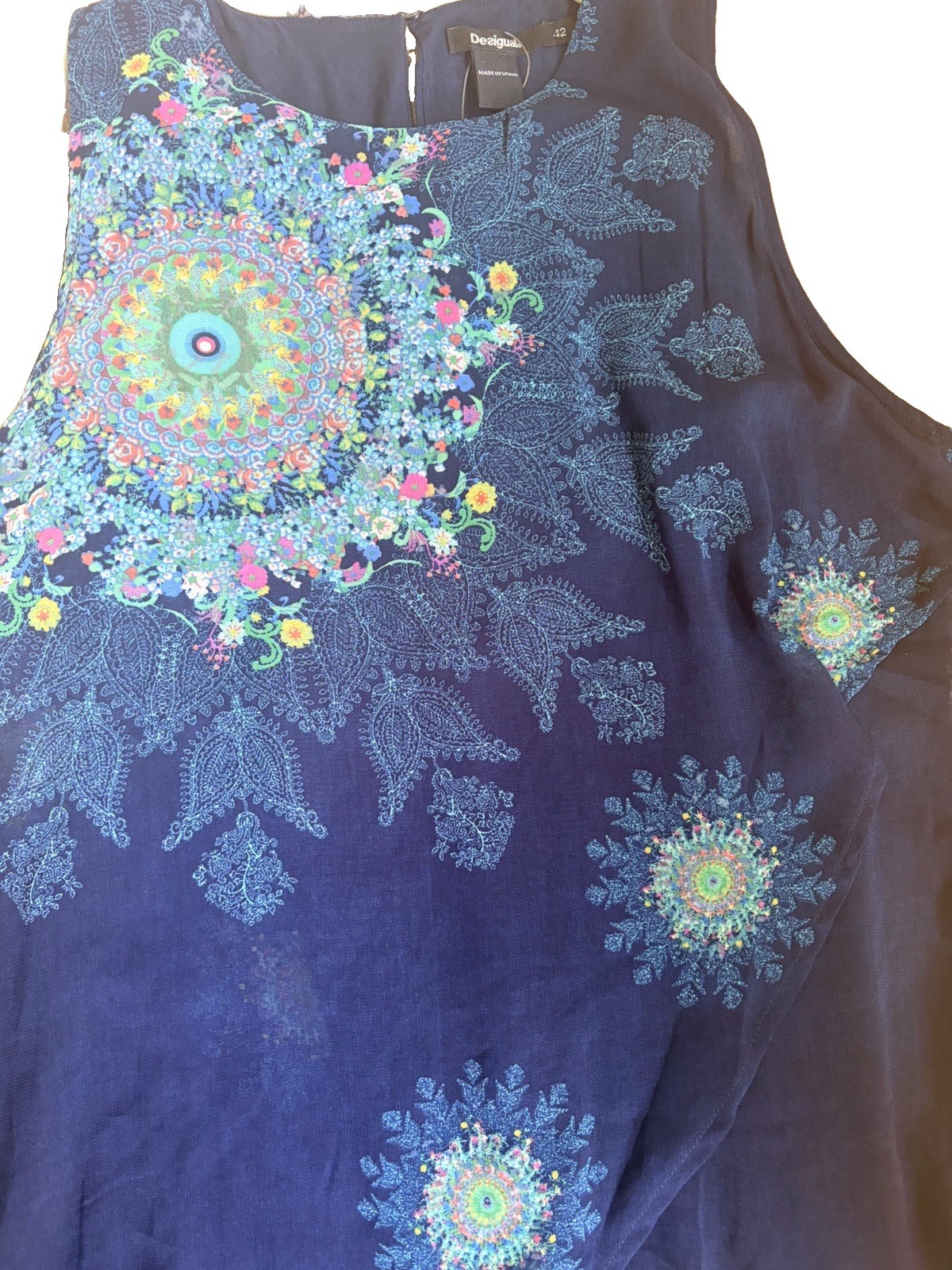 Desigual Size: 8(42) Beautiful Print Dress. MSRP$ 125.95