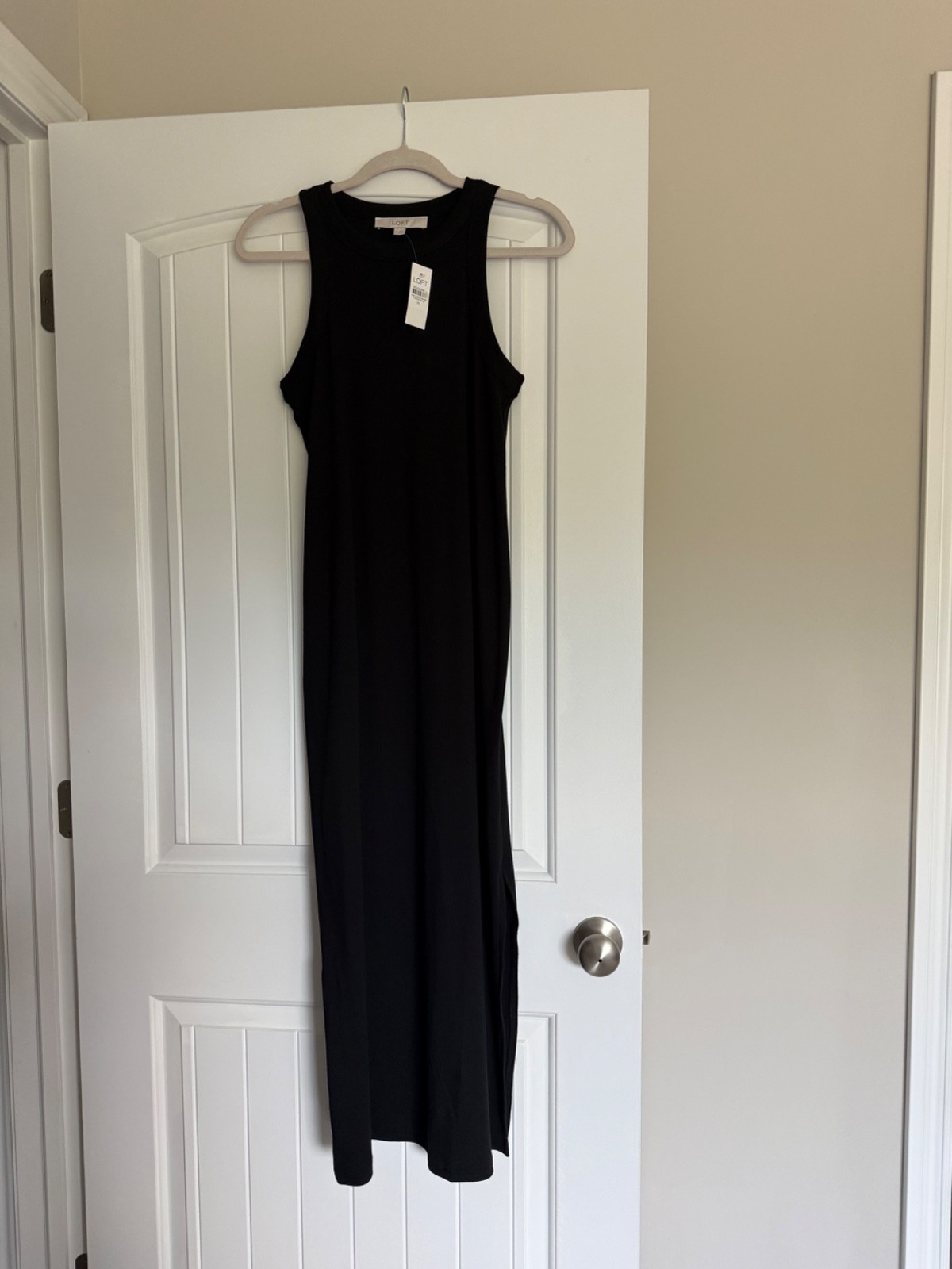 Loft Women’s Black Maxi Dress Size Medium NWT