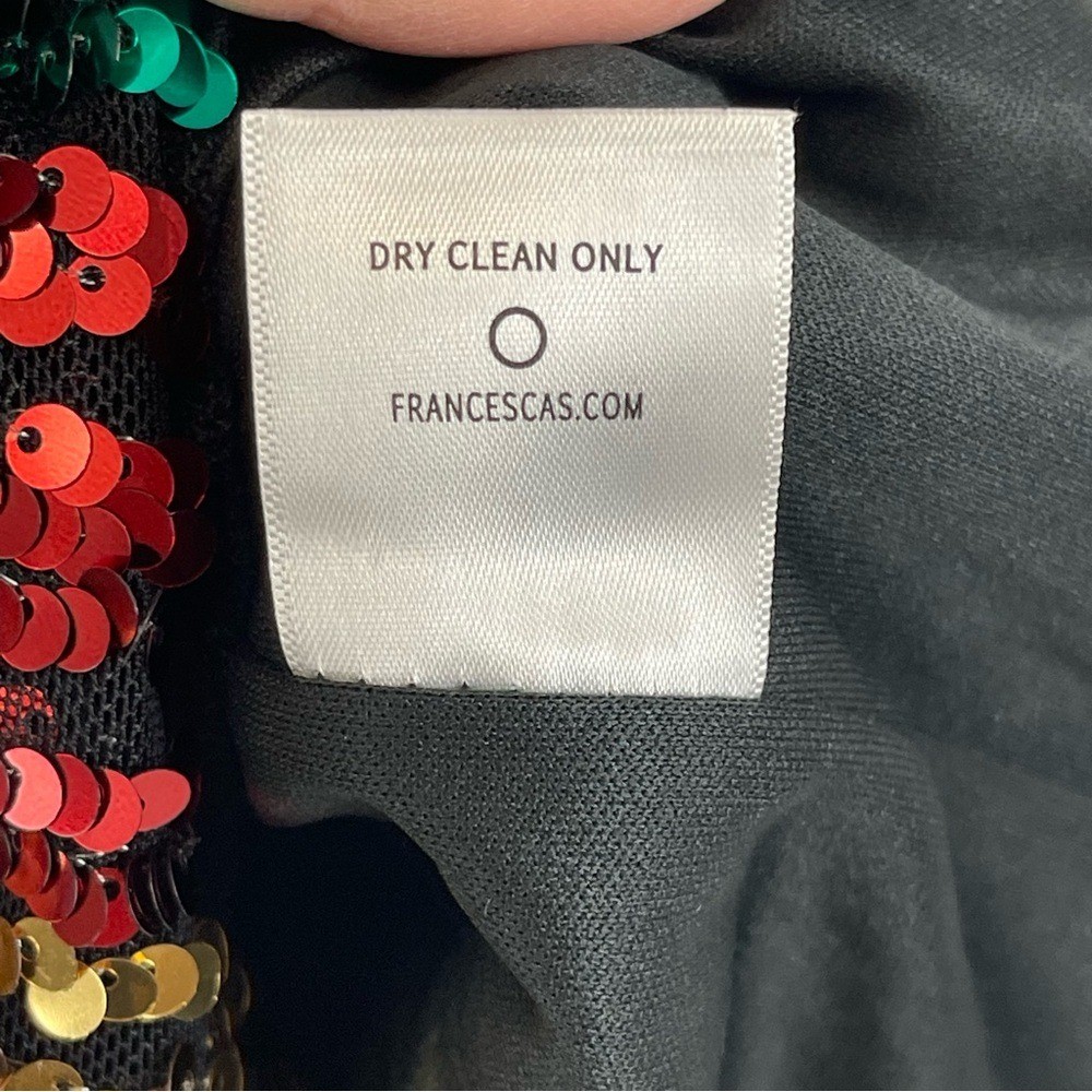 Francesca’s Mi Ami Multi Color Sequin Party Dress Size Small NEW
