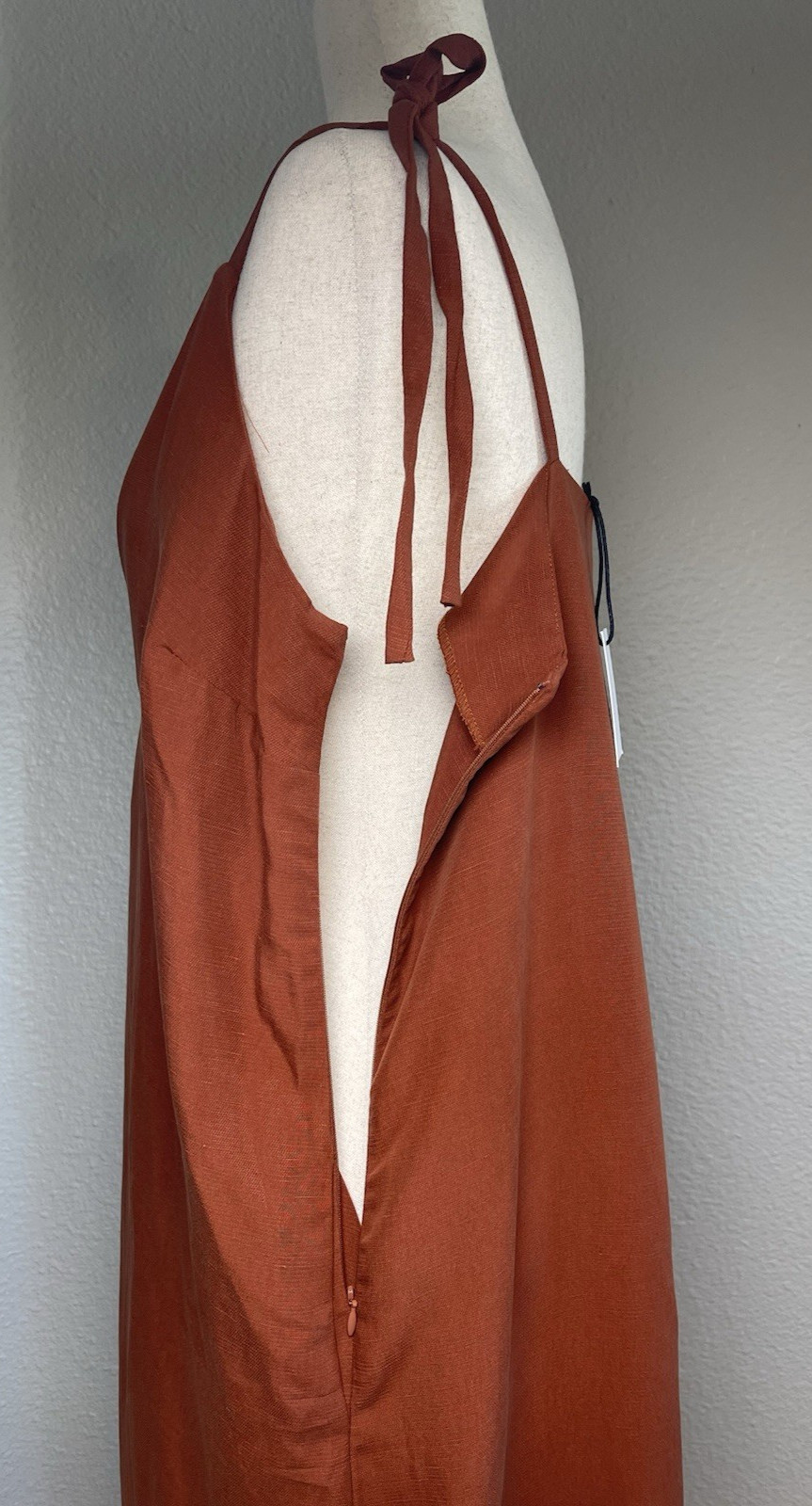 Hatch NEW ‘Back in the Game’ nursing maternity dress strappy linen size 1 $198