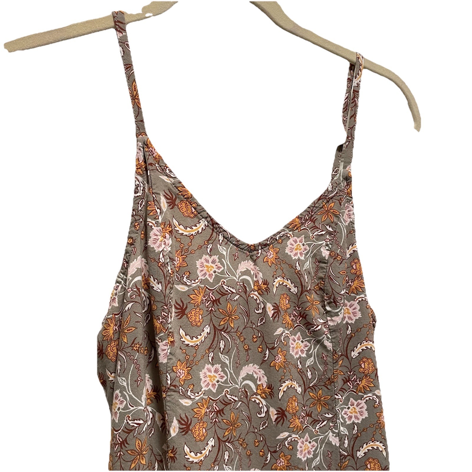 Wallflower Maxi Dress Large Festival Strappy Boho Peasant Paisley