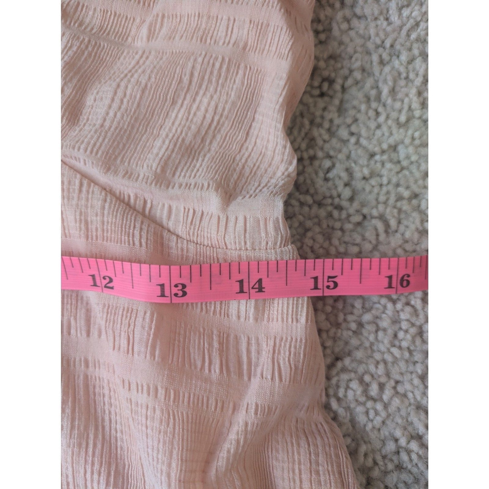 Tularosa Revolve Ryland Pink Long Sleeve Mini Dress Sz S
