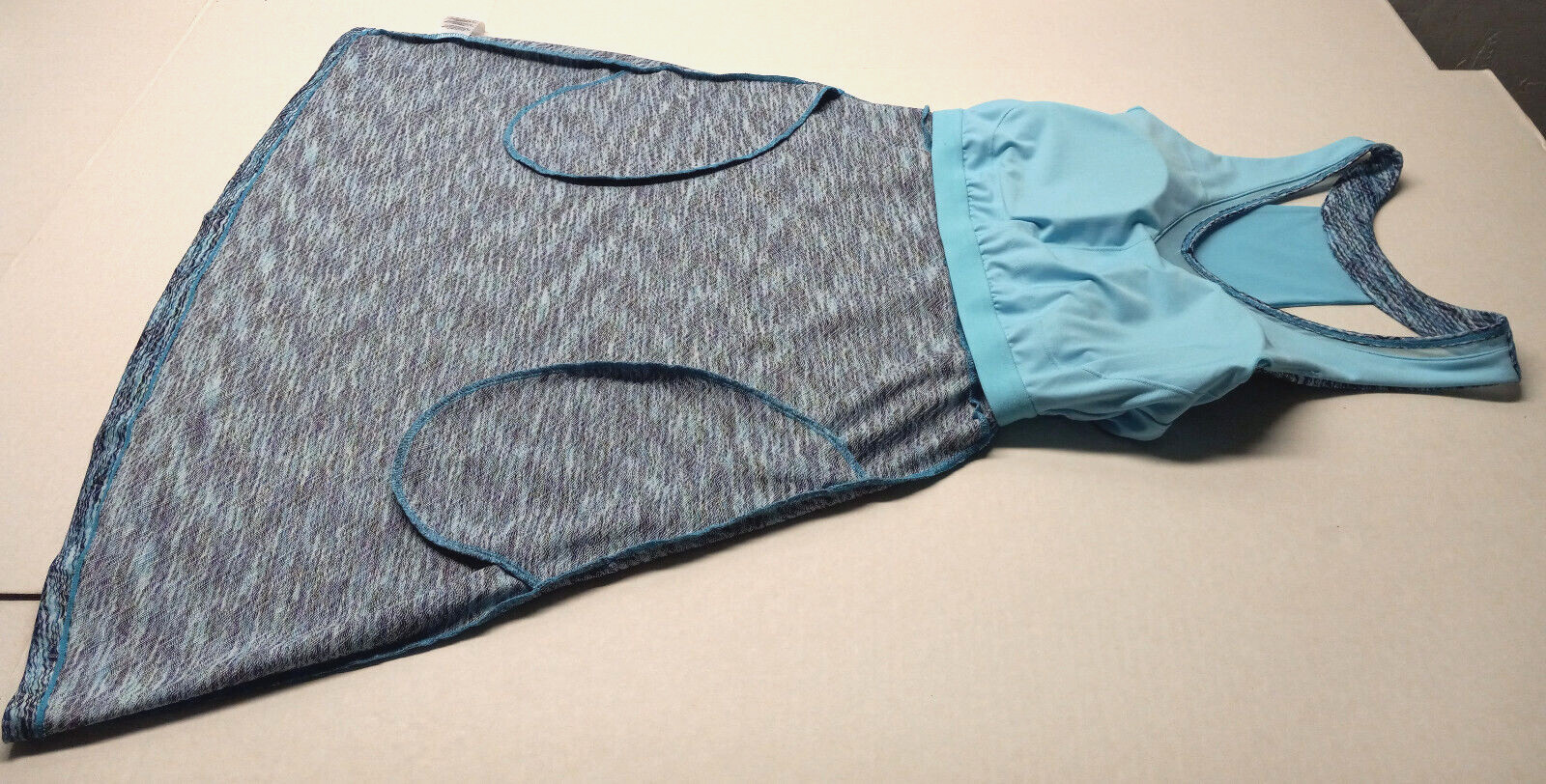NEW MPG Performance Gear Dress size L NWOT With Shelf Bra and Pockets