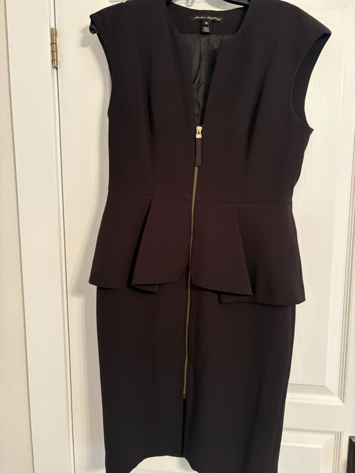 Sandra Angelozzi Black Dress Size Euro 38