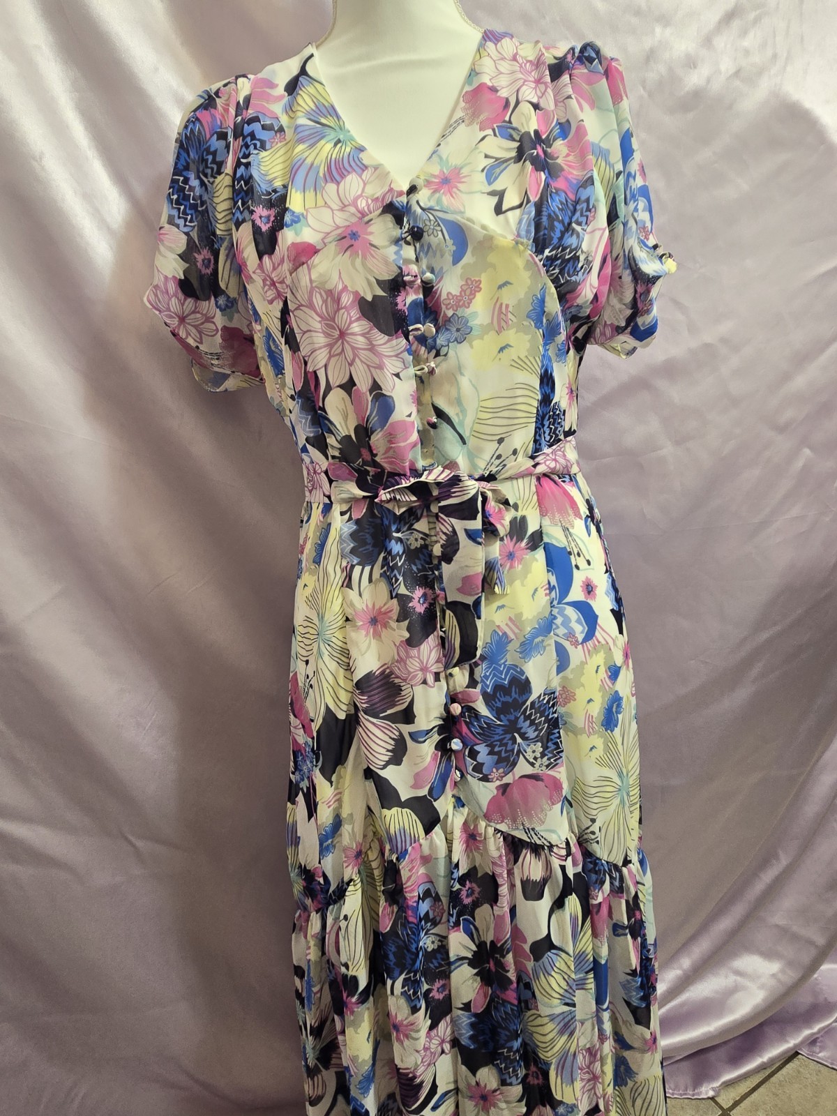 Robert Louis Floral Maxi Dress
